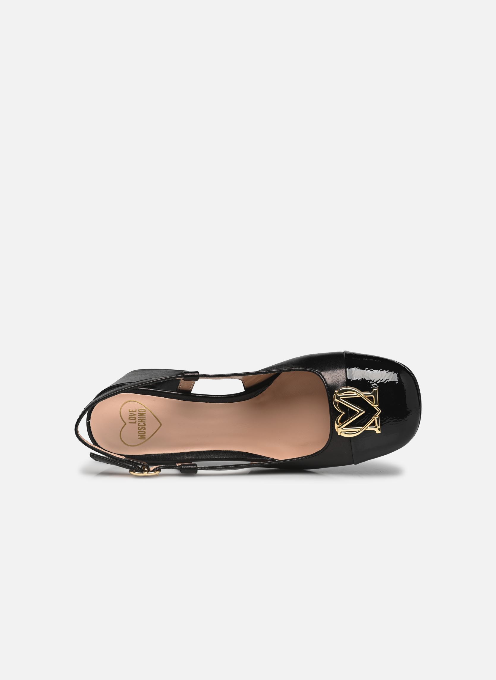 Pumps mit Riemchen LM MONOGRAM JA10117G1M damen schwarz Love Moschino Pumps mit Riemchen LM MONOGRAM JA10117G1M damen schwarz BLACK/BLACK