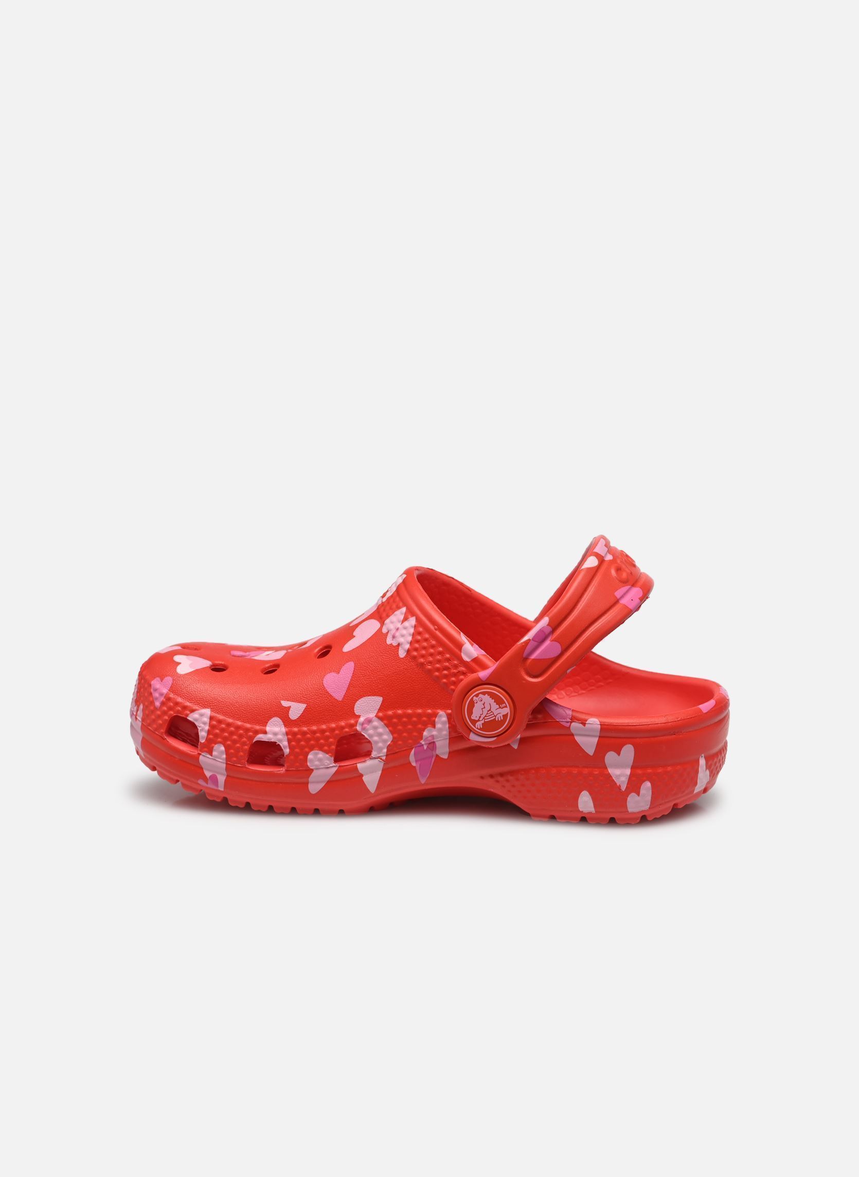 Ciabattine e Sabots Classic VDay Clog K bambina multicolore Crocs Ciabattine e Sabots Classic VDay Clog K bambina multicolore Cherry Red