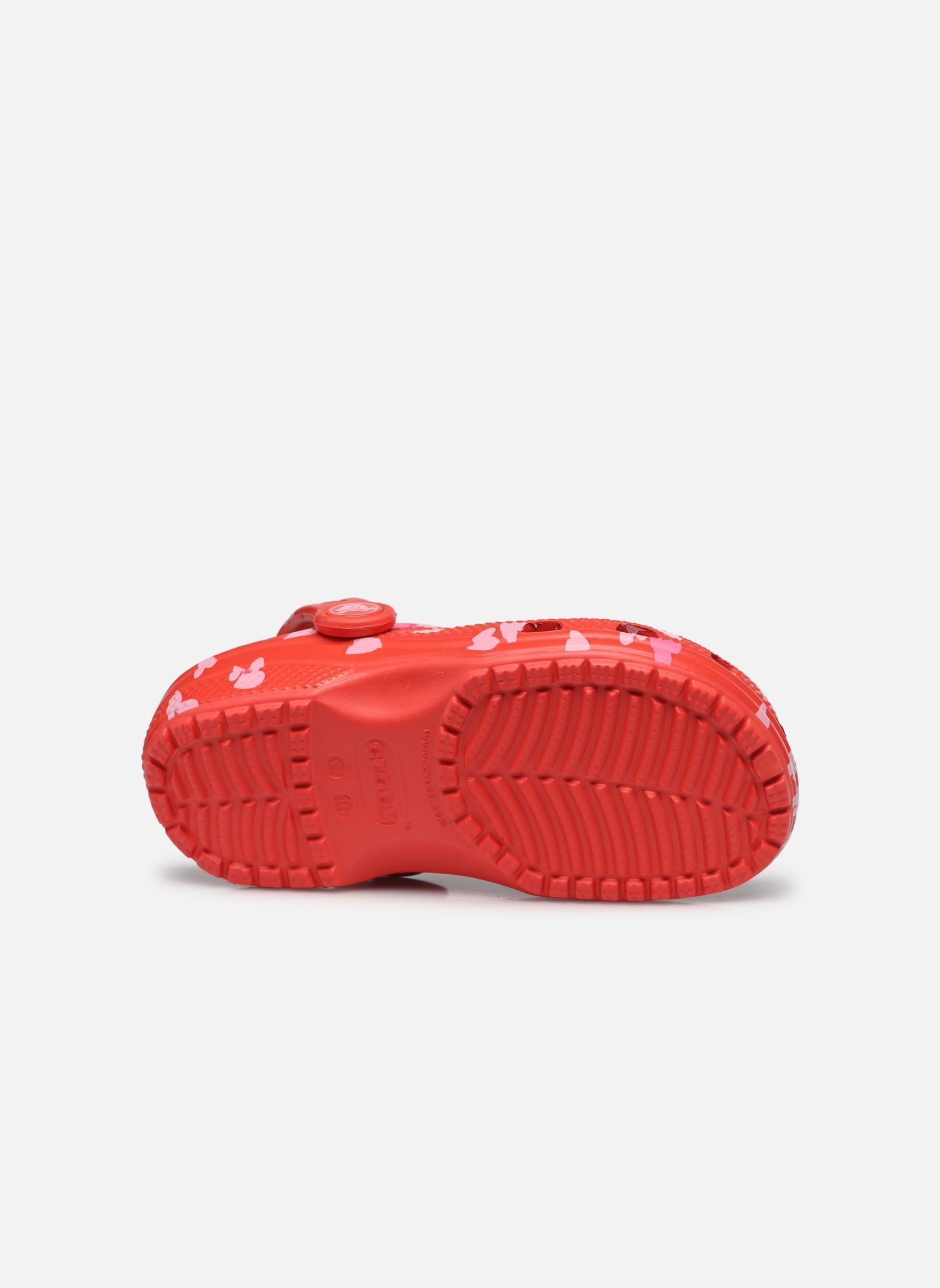 Ciabattine e Sabots Classic VDay Clog K bambina multicolore Crocs Ciabattine e Sabots Classic VDay Clog K bambina multicolore Cherry Red
