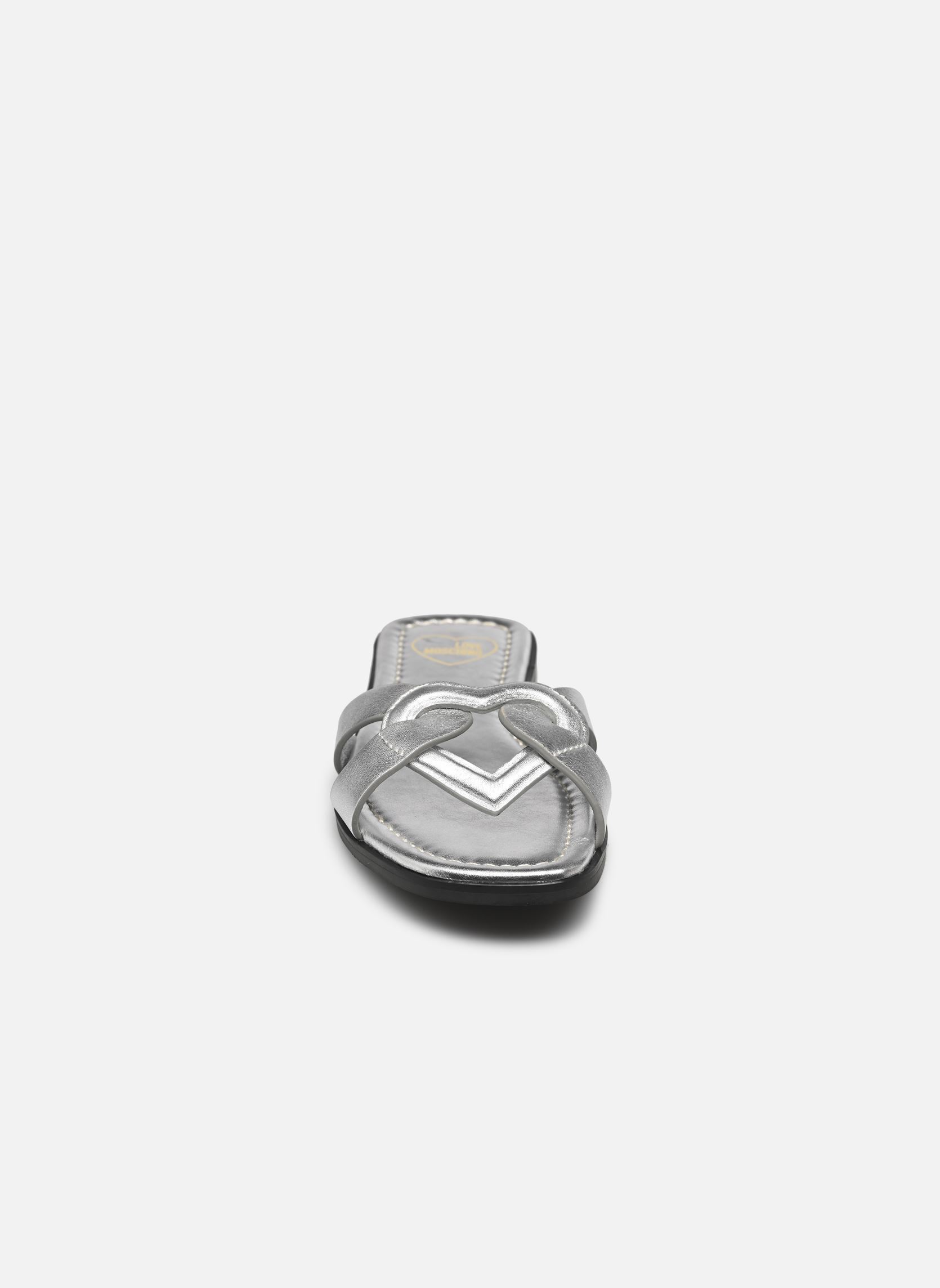 Mules et sabots FILLED HEART JA28092G1M femme argent Love Moschino Mules et sabots FILLED HEART JA28092G1M femme argent SILVER