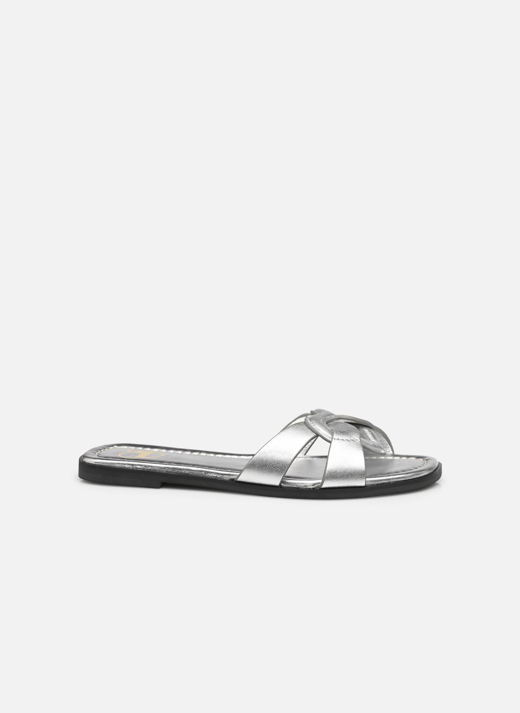 Mules et sabots FILLED HEART JA28092G1M femme argent Love Moschino Mules et sabots FILLED HEART JA28092G1M femme argent SILVER