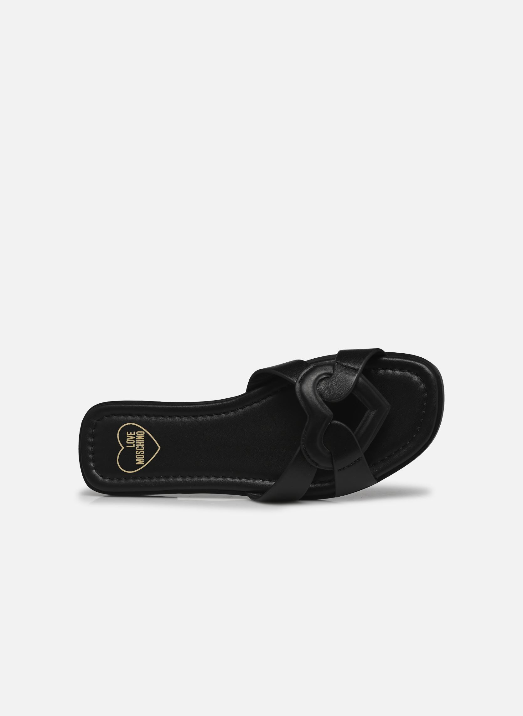 Mules et sabots FILLED HEART JA28092G1M femme noir Love Moschino Mules et sabots FILLED HEART JA28092G1M femme noir BLACK
