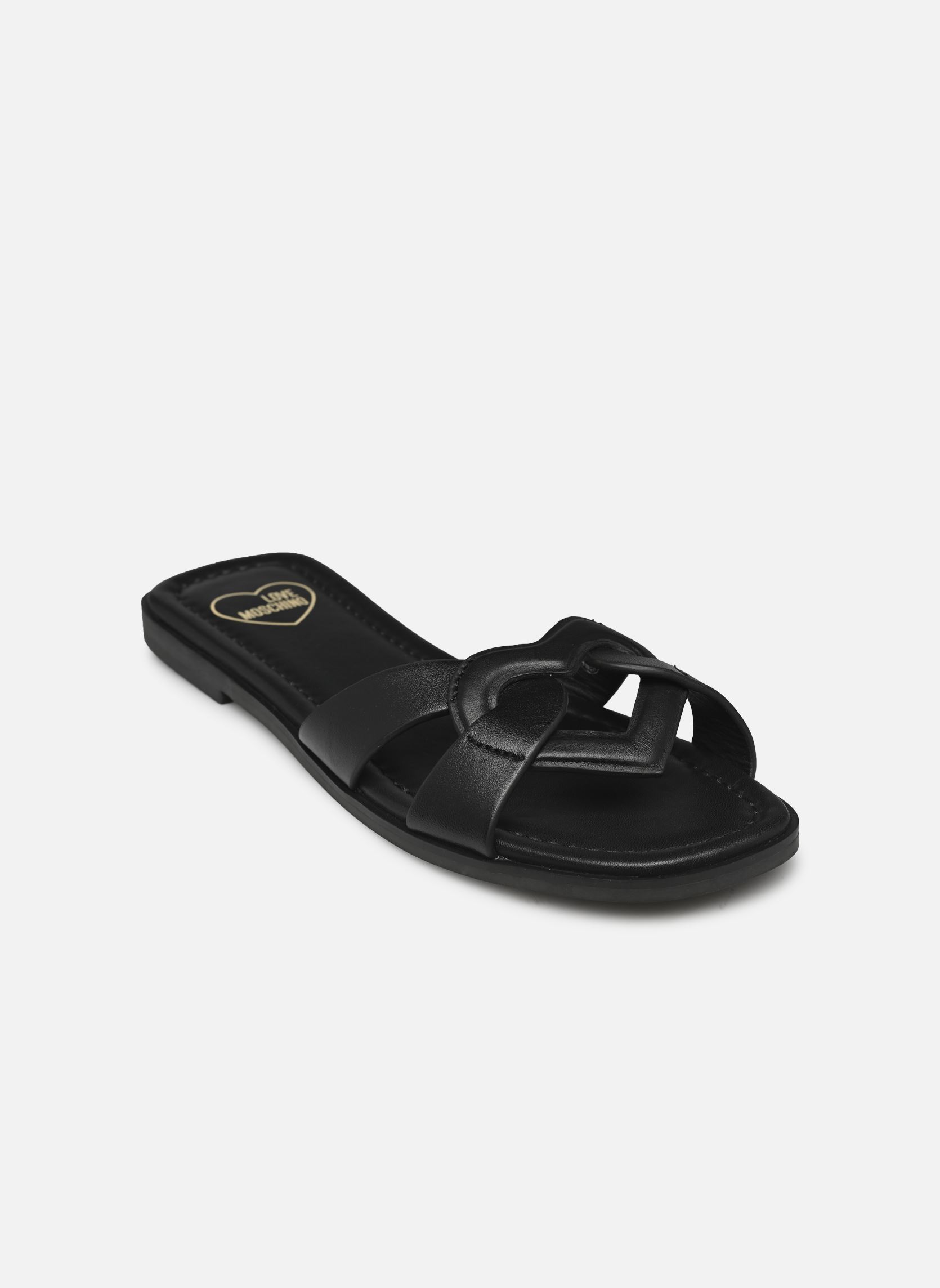Mules et sabots FILLED HEART JA28092G1M femme noir Love Moschino Mules et sabots FILLED HEART JA28092G1M femme noir BLACK