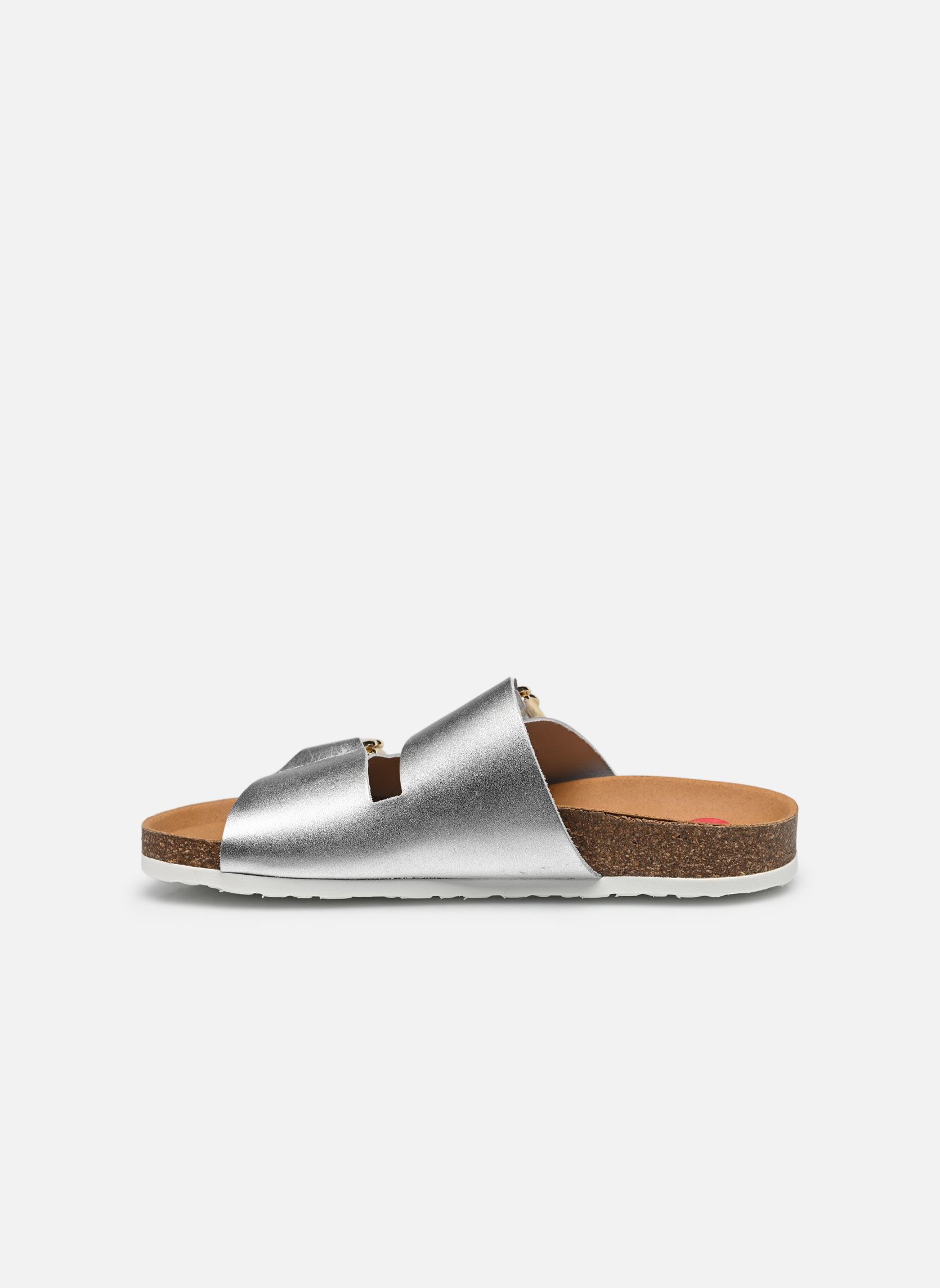 Mules et sabots LOVE MOSCHINO SLIDES JA28273G1M femme argent Love Moschino Mules et sabots LOVE MOSCHINO SLIDES JA28273G1M femme argent SILVER