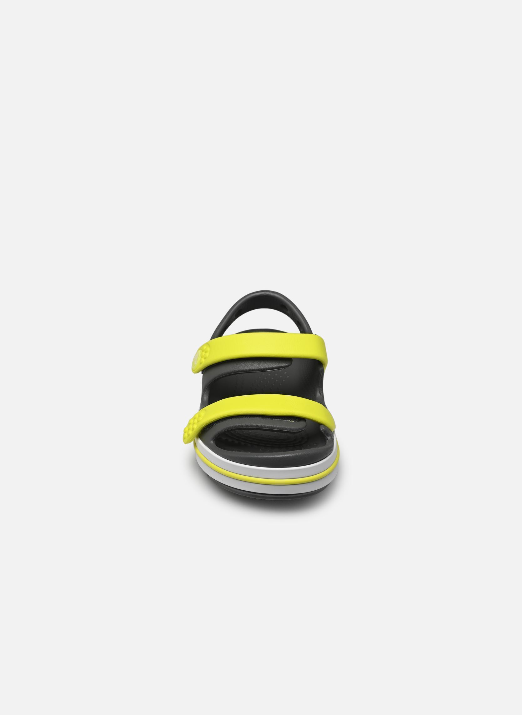 Pantoletten und Clogs Crocband Cruiser Sandal T mehrfarbig Crocs Pantoletten und Clogs Crocband Cruiser Sandal T mehrfarbig SLATE GREY/ACIDITY