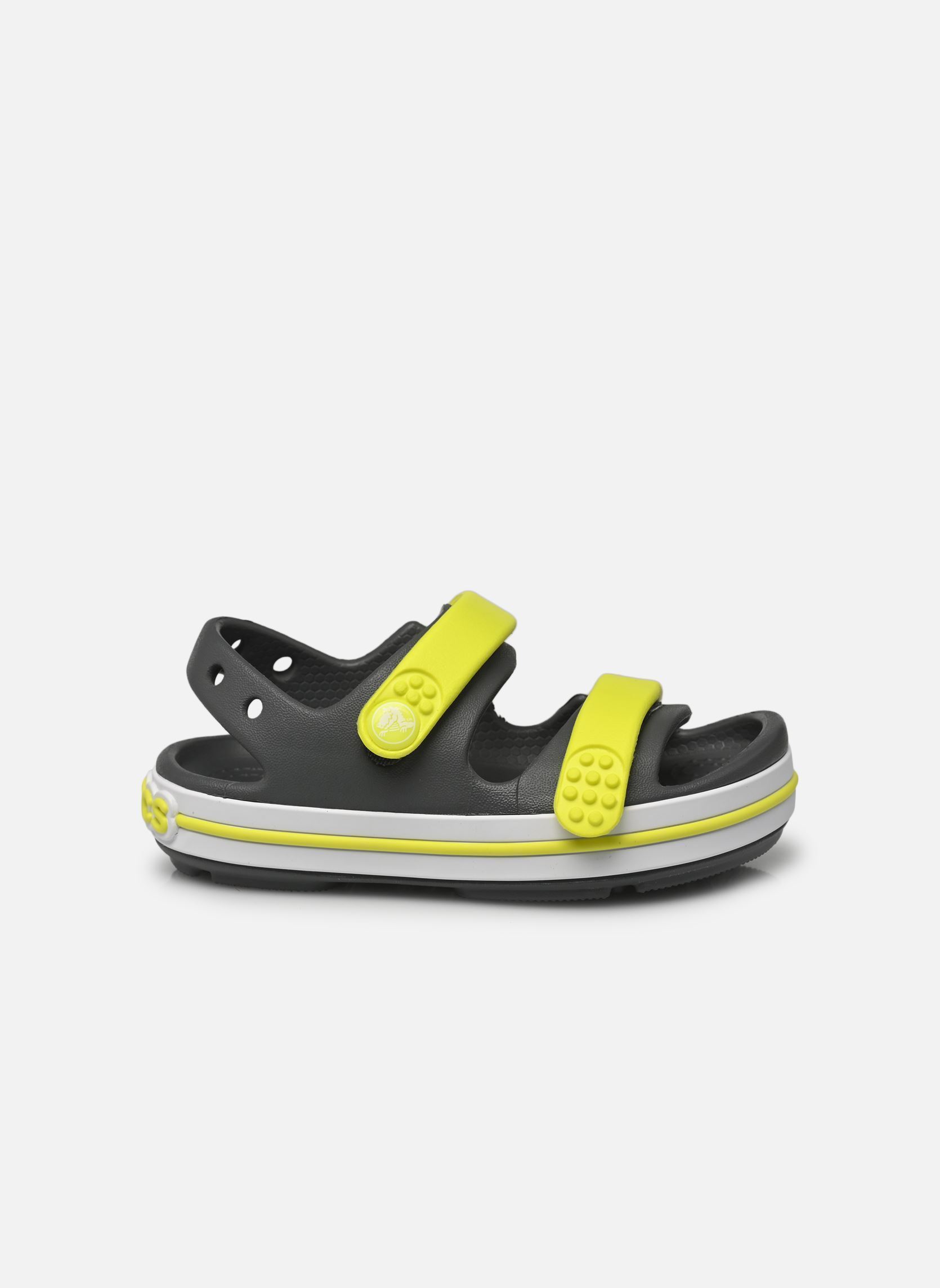 Pantoletten und Clogs Crocband Cruiser Sandal T mehrfarbig Crocs Pantoletten und Clogs Crocband Cruiser Sandal T mehrfarbig SLATE GREY/ACIDITY