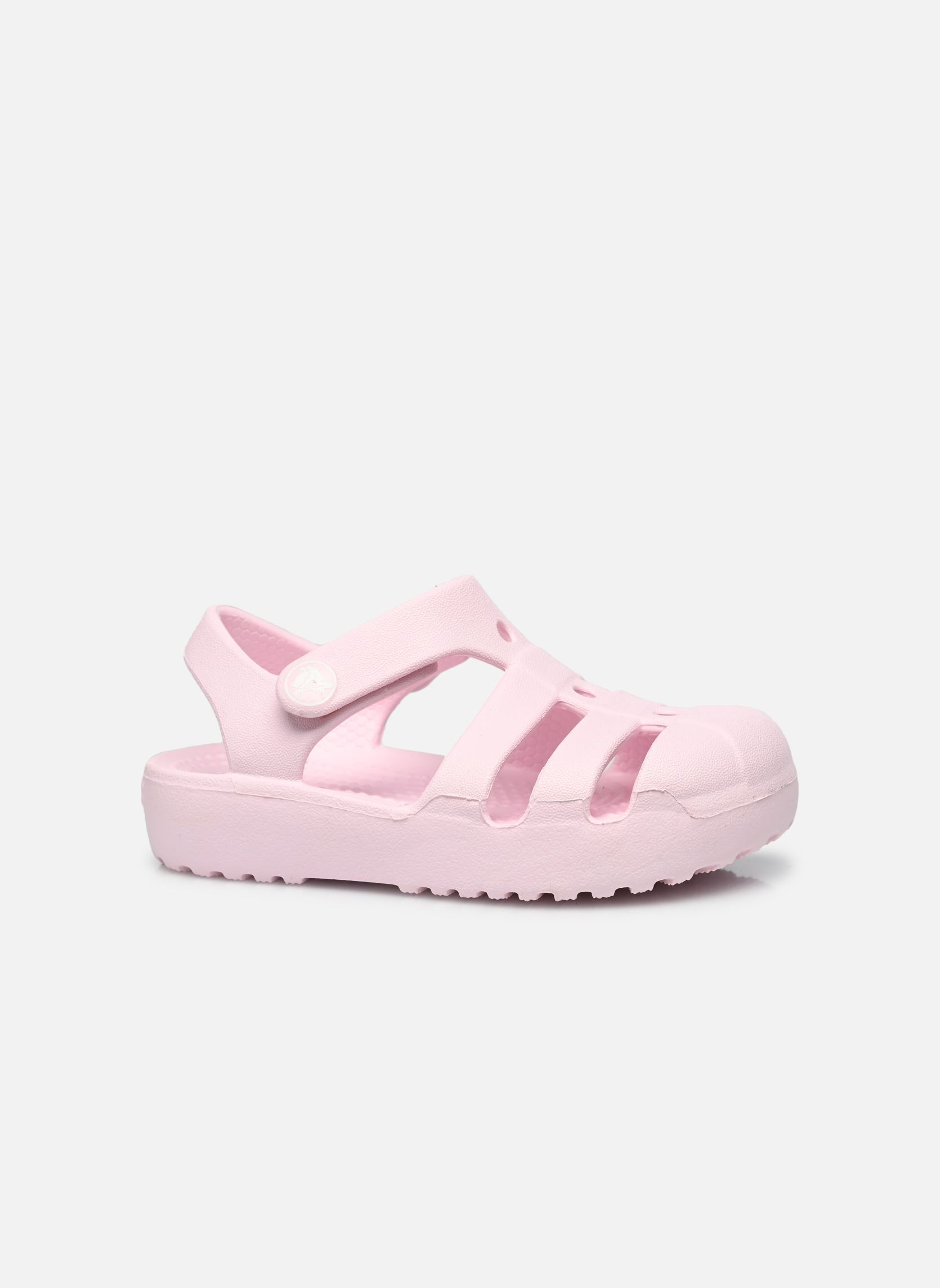 Sandalen Classic Fisherman T mädchen rosa Crocs Sandalen Classic Fisherman T mädchen rosa PINK MILK