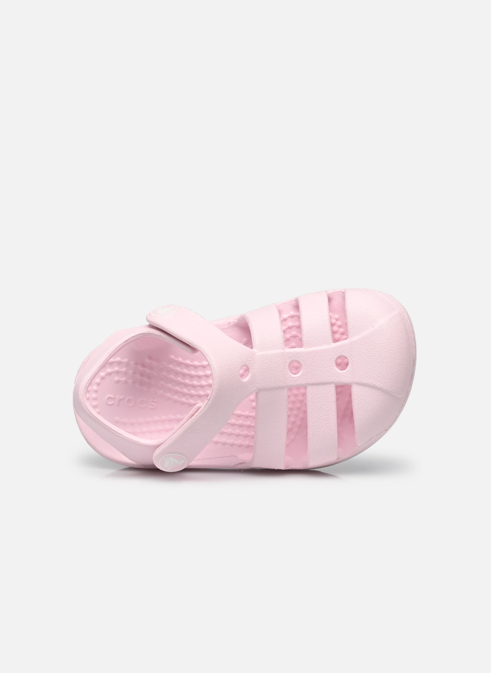 Sandalen Classic Fisherman T mädchen rosa Crocs Sandalen Classic Fisherman T mädchen rosa PINK MILK