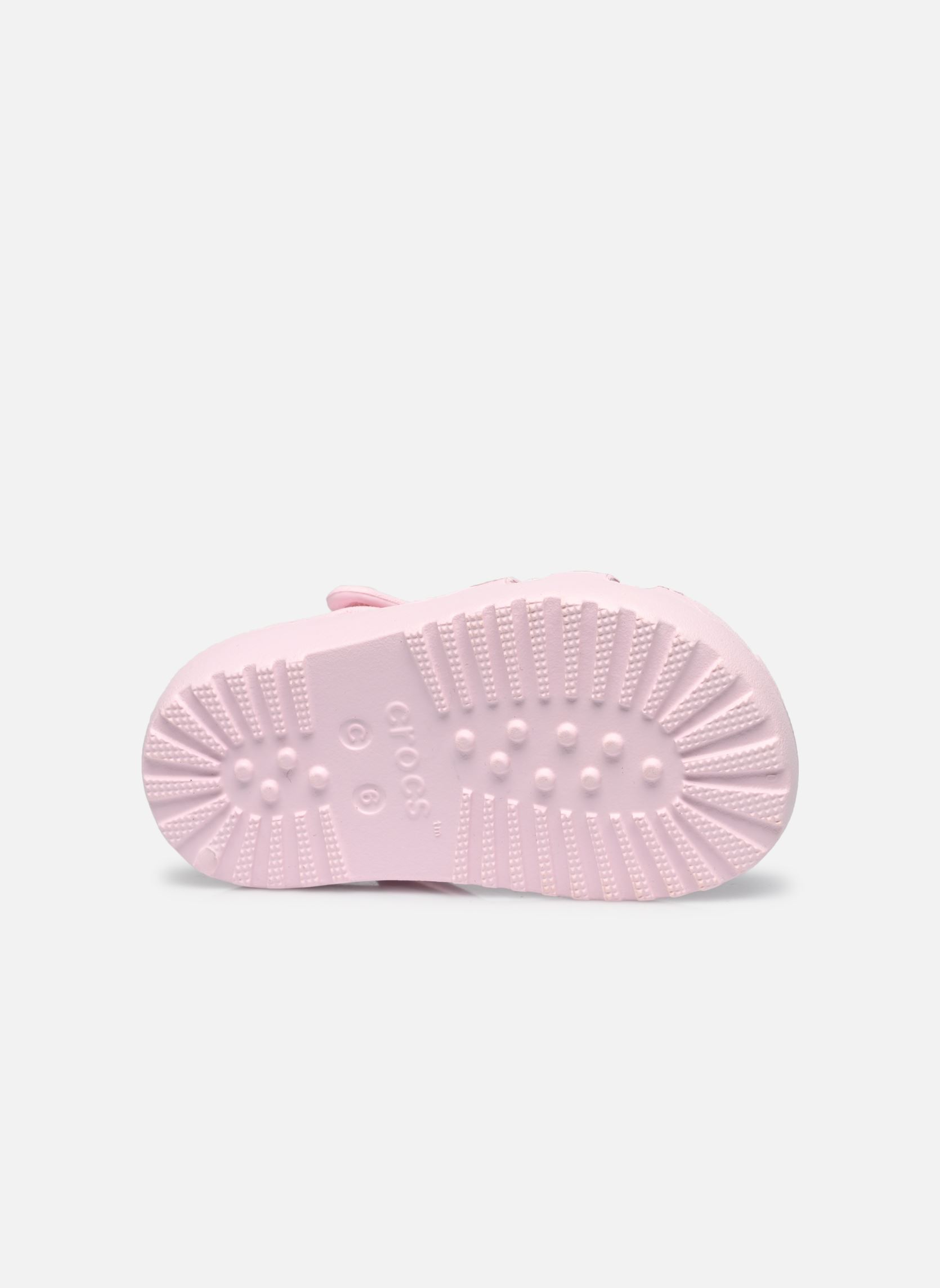Sandalen Classic Fisherman T mädchen rosa Crocs Sandalen Classic Fisherman T mädchen rosa PINK MILK