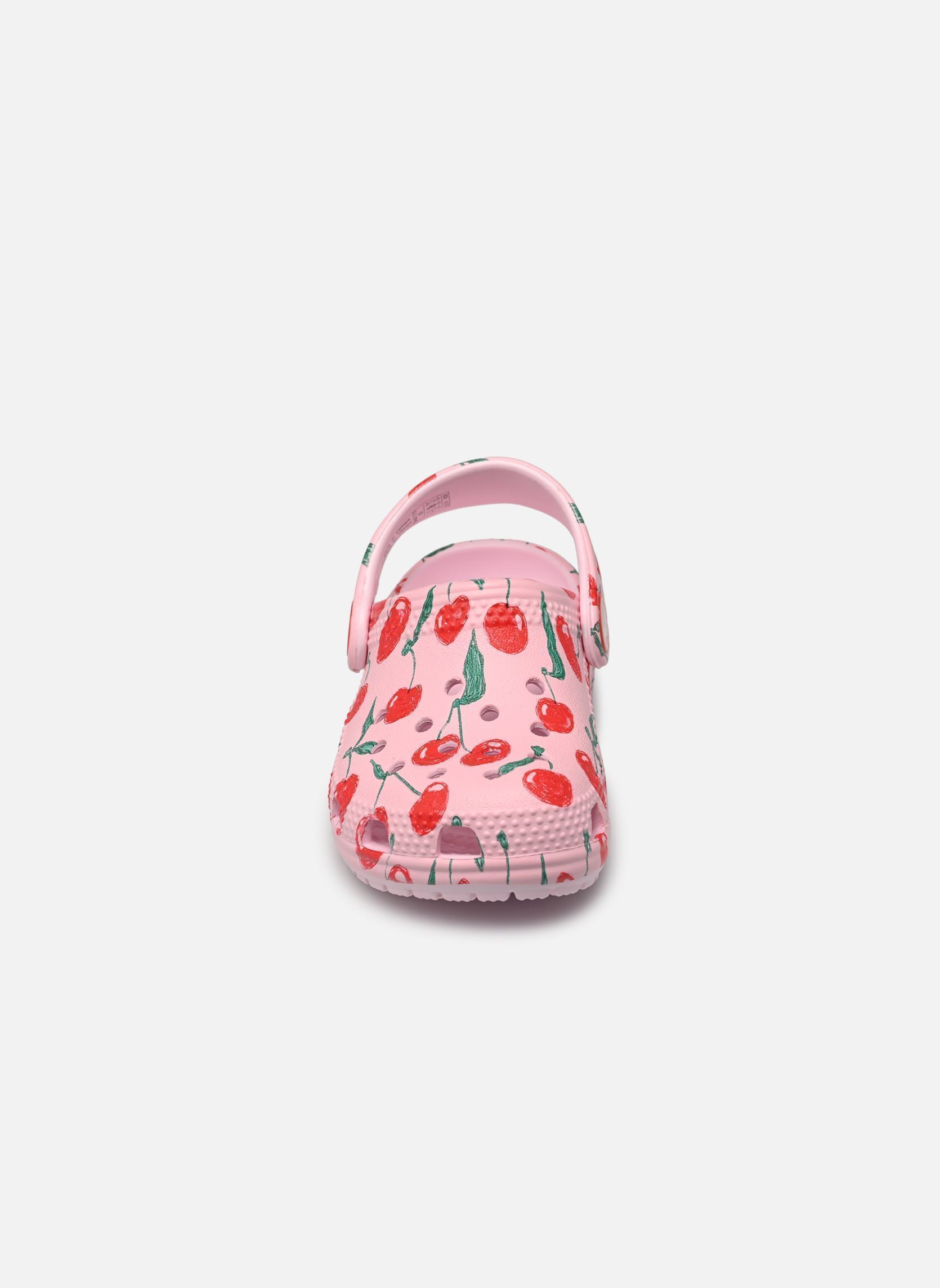 Pantoletten und Clogs Classic Fresh Fruits Clog T mädchen rosa Crocs Pantoletten und Clogs Classic Fresh Fruits Clog T mädchen rosa PINK MILK
