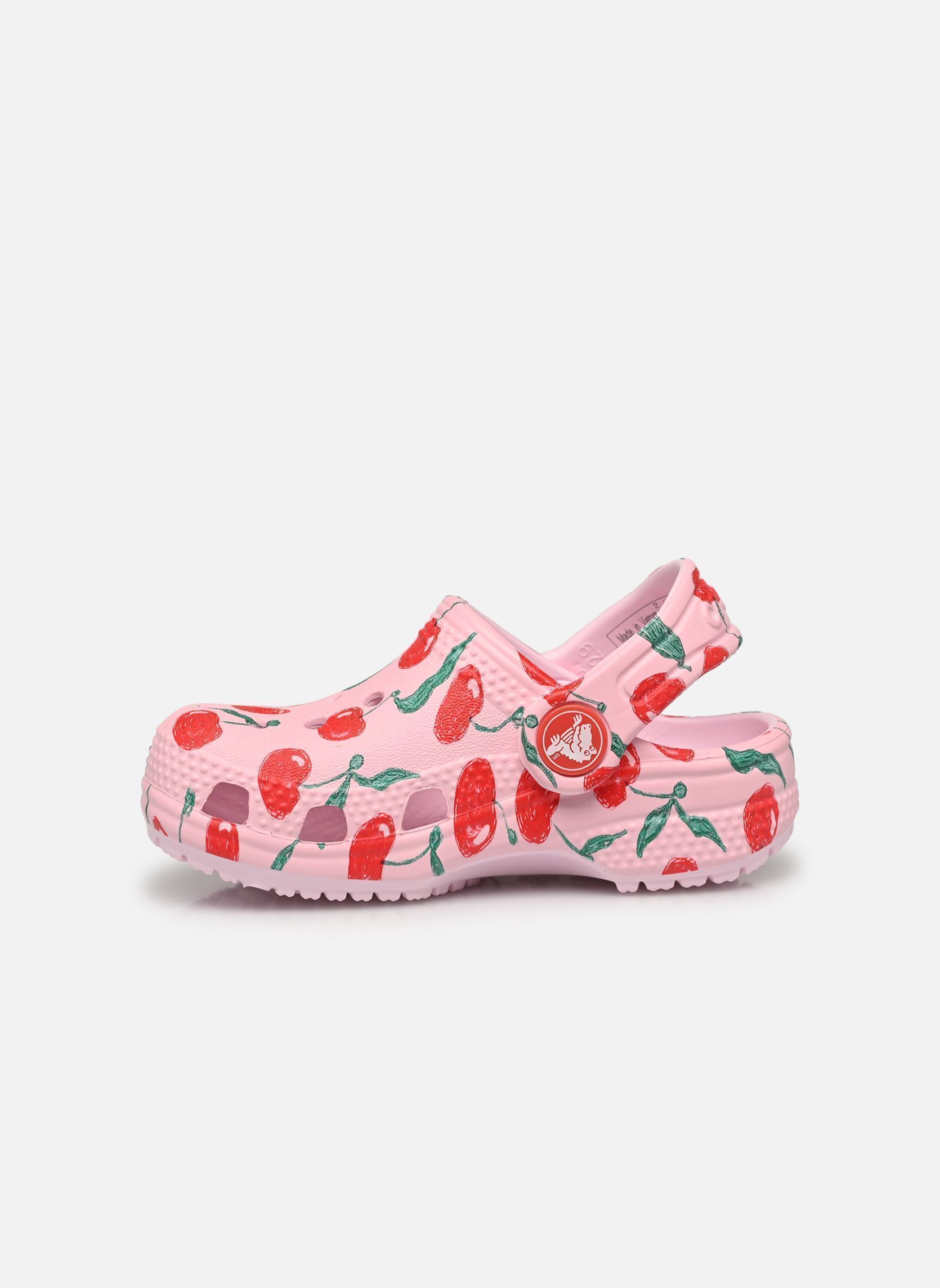 Pantoletten und Clogs Classic Fresh Fruits Clog T mädchen rosa Crocs Pantoletten und Clogs Classic Fresh Fruits Clog T mädchen rosa PINK MILK