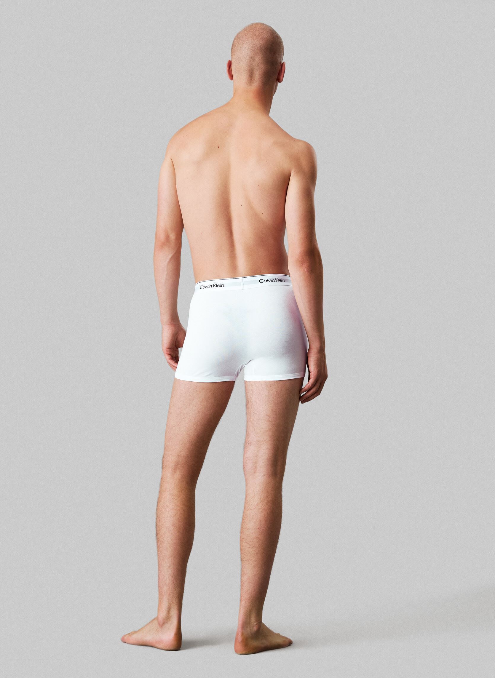 Sportondergoed Relaxed Dart Trunk 3 LV00NB4286 heren wit Calvin Klein Sportondergoed Relaxed Dart Trunk 3 LV00NB4286 heren wit WHITE