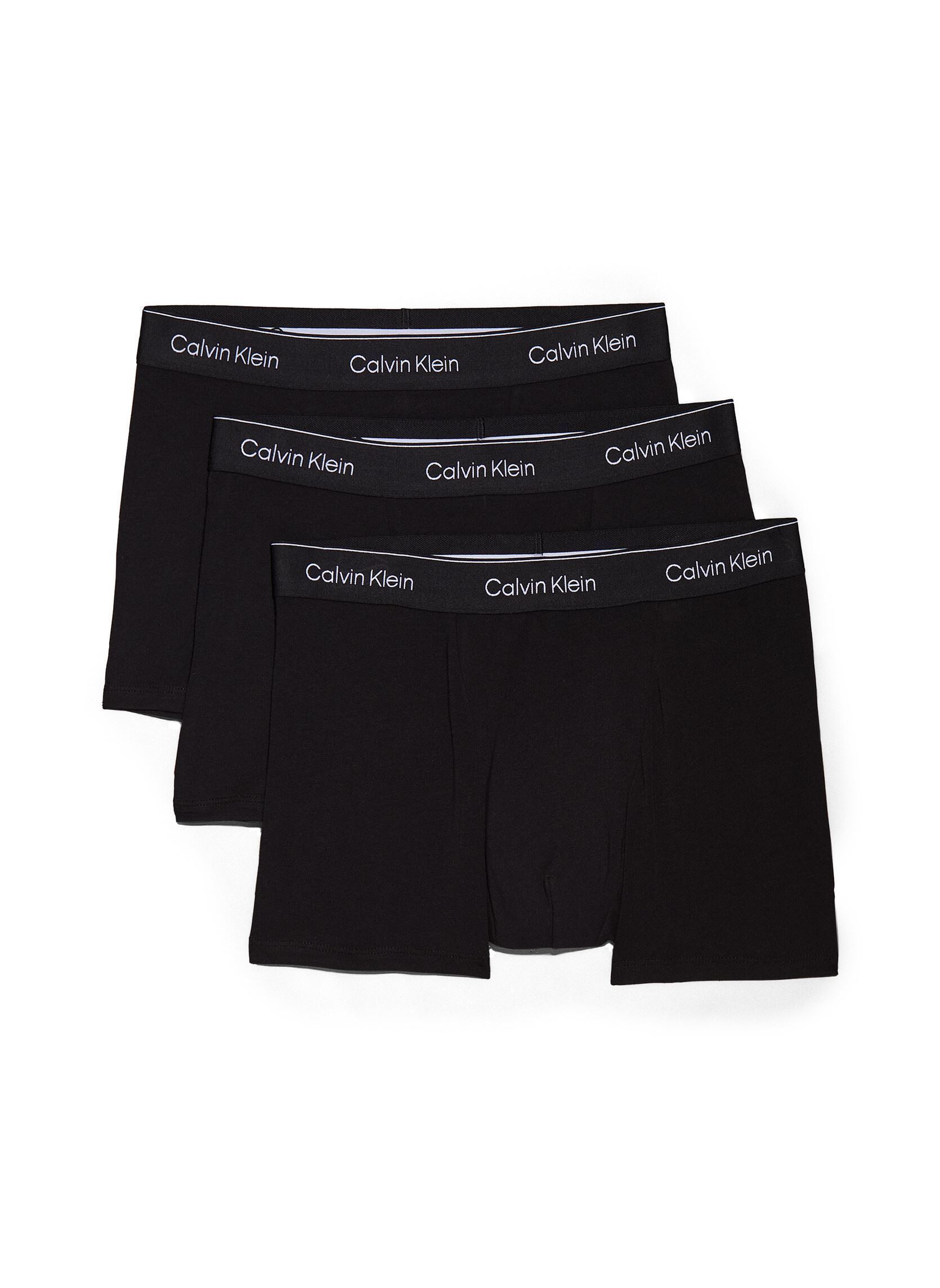 Sous-vêtements de sport Relaxed Dart Trunk 3 LV00NB4286 homme noir Calvin Klein Sous-vêtements de sport Relaxed Dart Trunk 3 LV00NB4286 homme noir BLACK W/ DTM WB