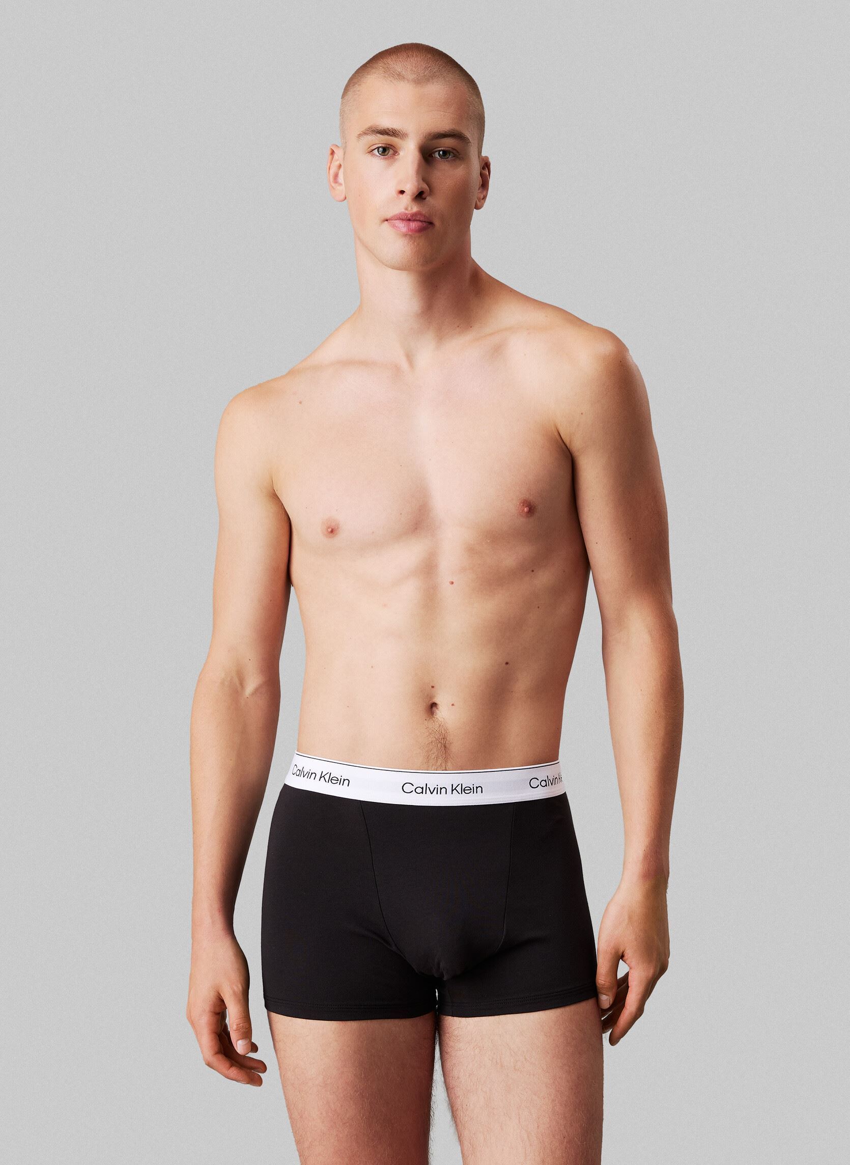 Sportunterwäsche Relaxed Dart Trunk 3 LV00NB4286 herren blau Calvin Klein Sportunterwäsche Relaxed Dart Trunk 3 LV00NB4286 herren blau BLACK/GLACIER/BLUE BELL