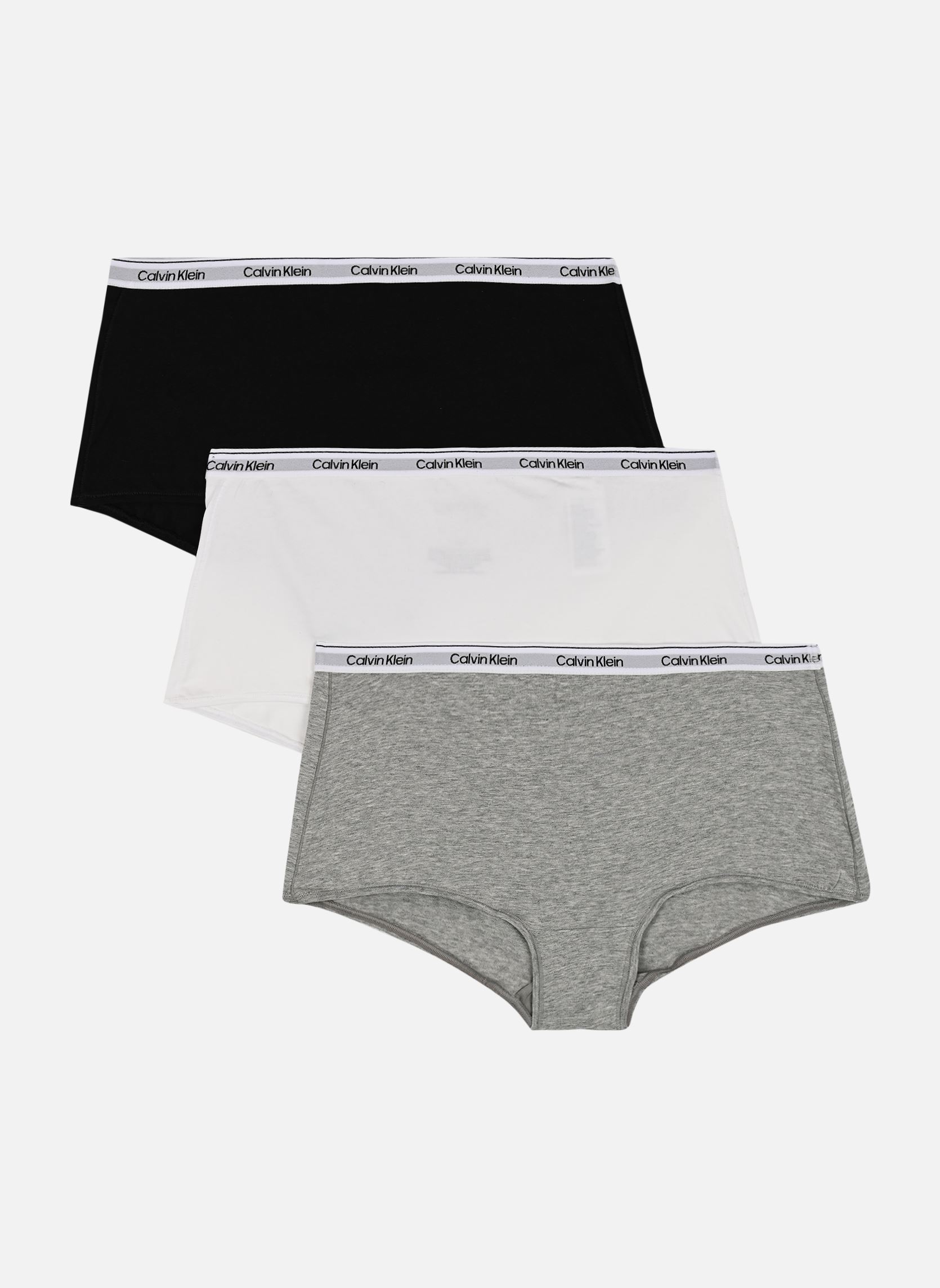 Boxers Calvin Klein Jeans BOYSHORT 3 PK EU - vue 2