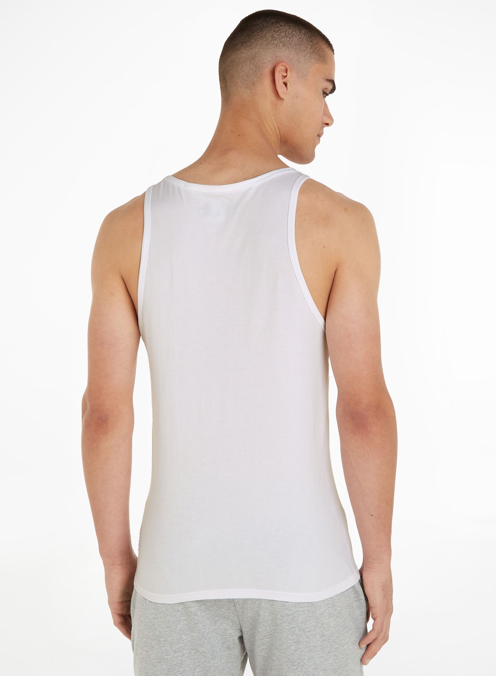 Alpha Industries Basic Tank BB Canotta Uomo, Slim Fit, Con Logo Sul Petto, Taglia Unica - 5