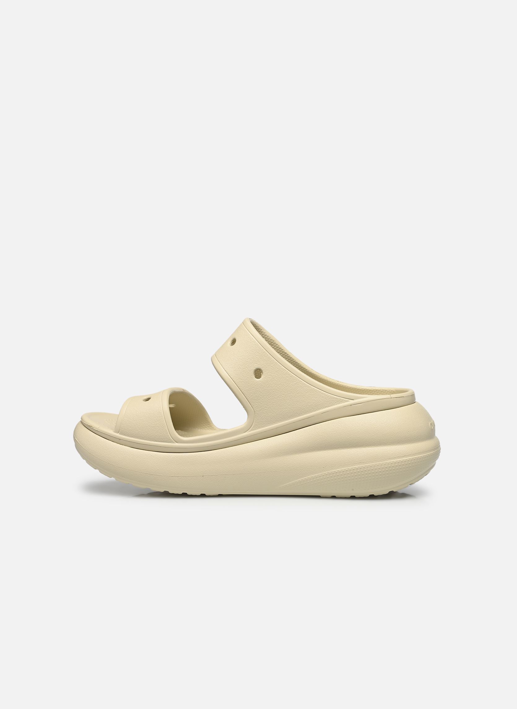 Pantoletten Crush Sandal M herren weiß Crocs Pantoletten Crush Sandal M herren weiß BONE