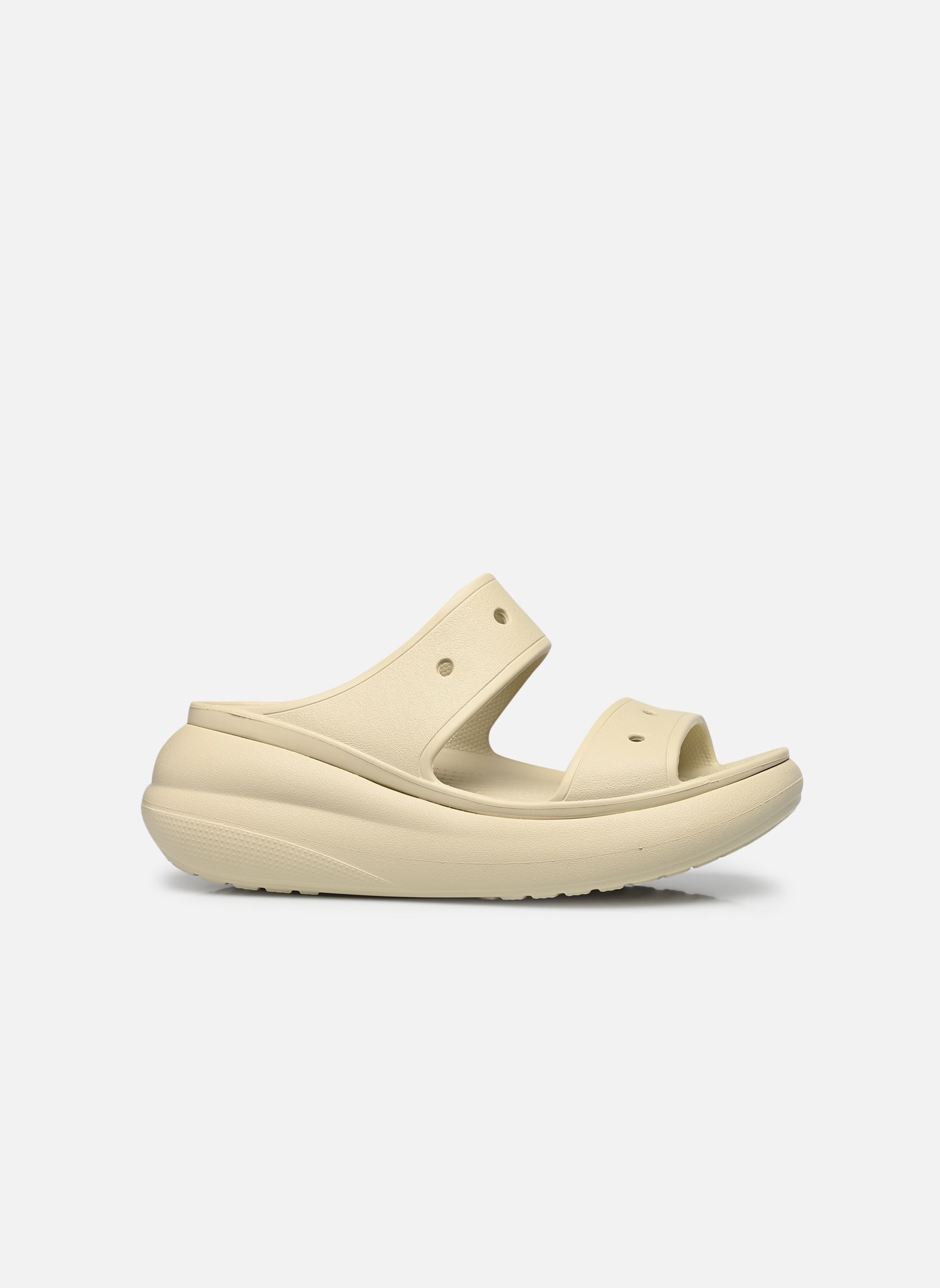 Pantoletten Crush Sandal M herren weiß Crocs Pantoletten Crush Sandal M herren weiß BONE