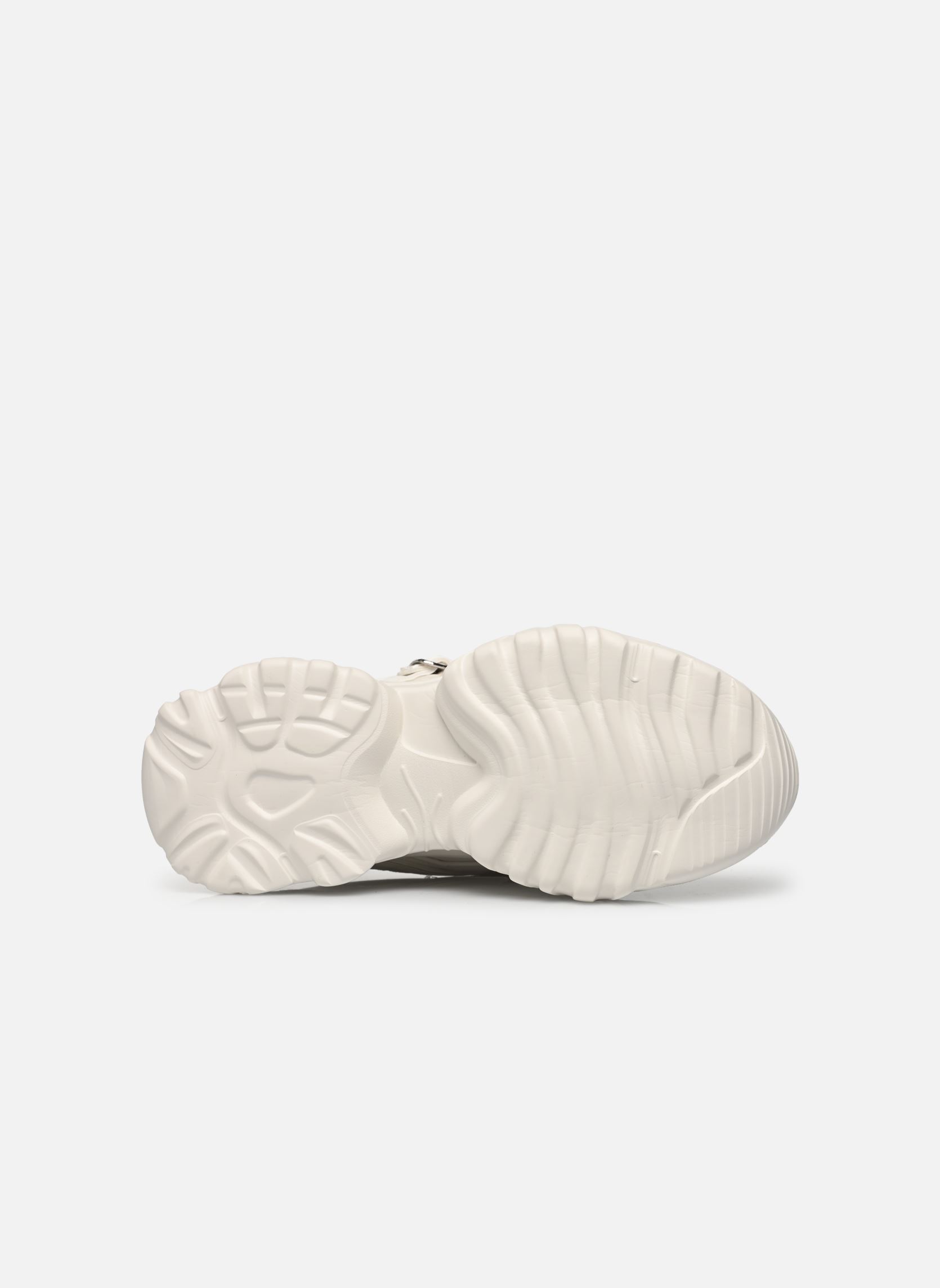 Sneaker Bliss Glam damen weiß Buffalo Sneaker Bliss Glam damen weiß White/silver