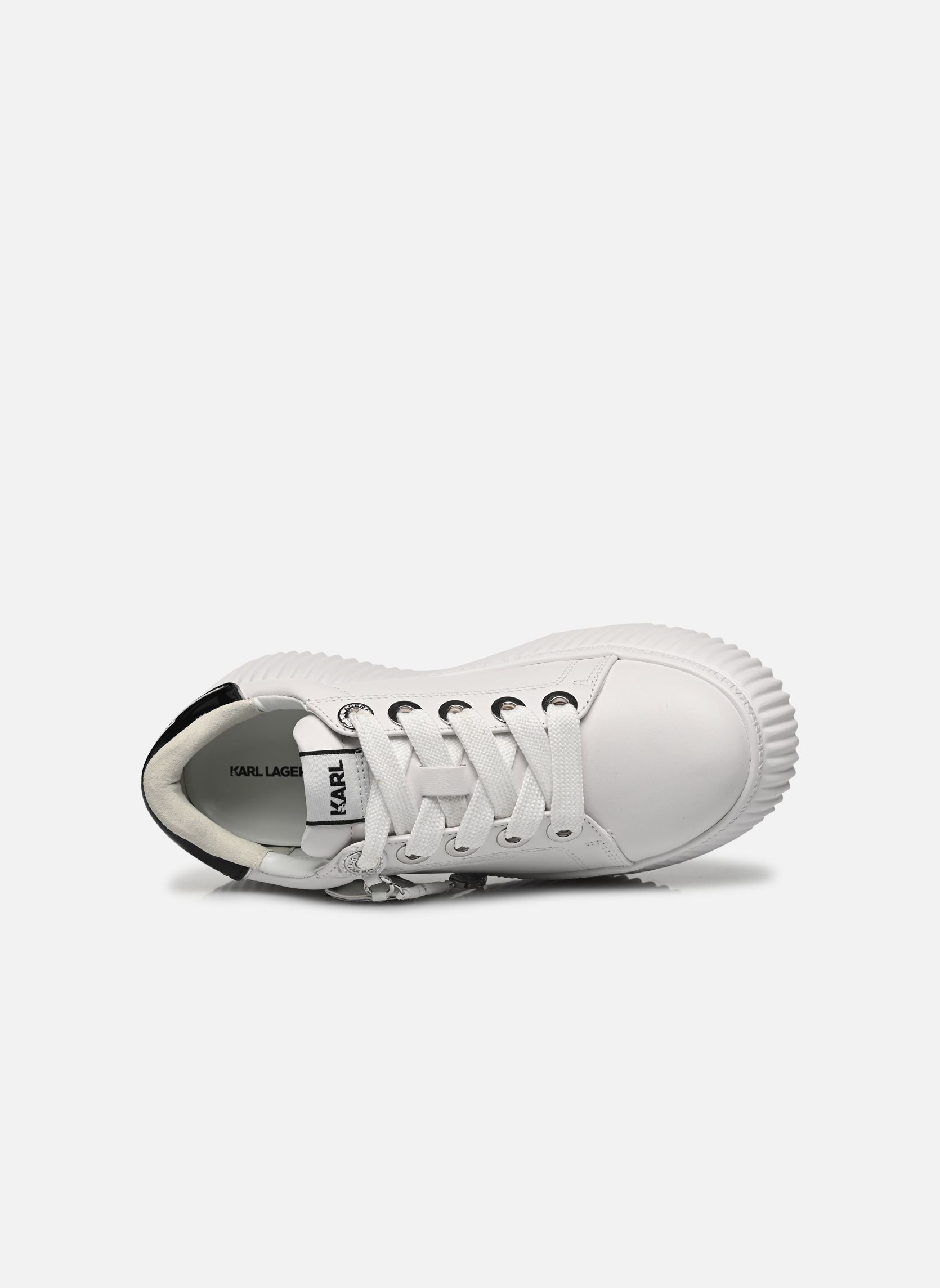 Baskets basses KREEPER LO NFT Twin Pendant Lo femme blanc Karl Lagerfeld Baskets basses KREEPER LO NFT Twin Pendant Lo femme blanc White Lthr
