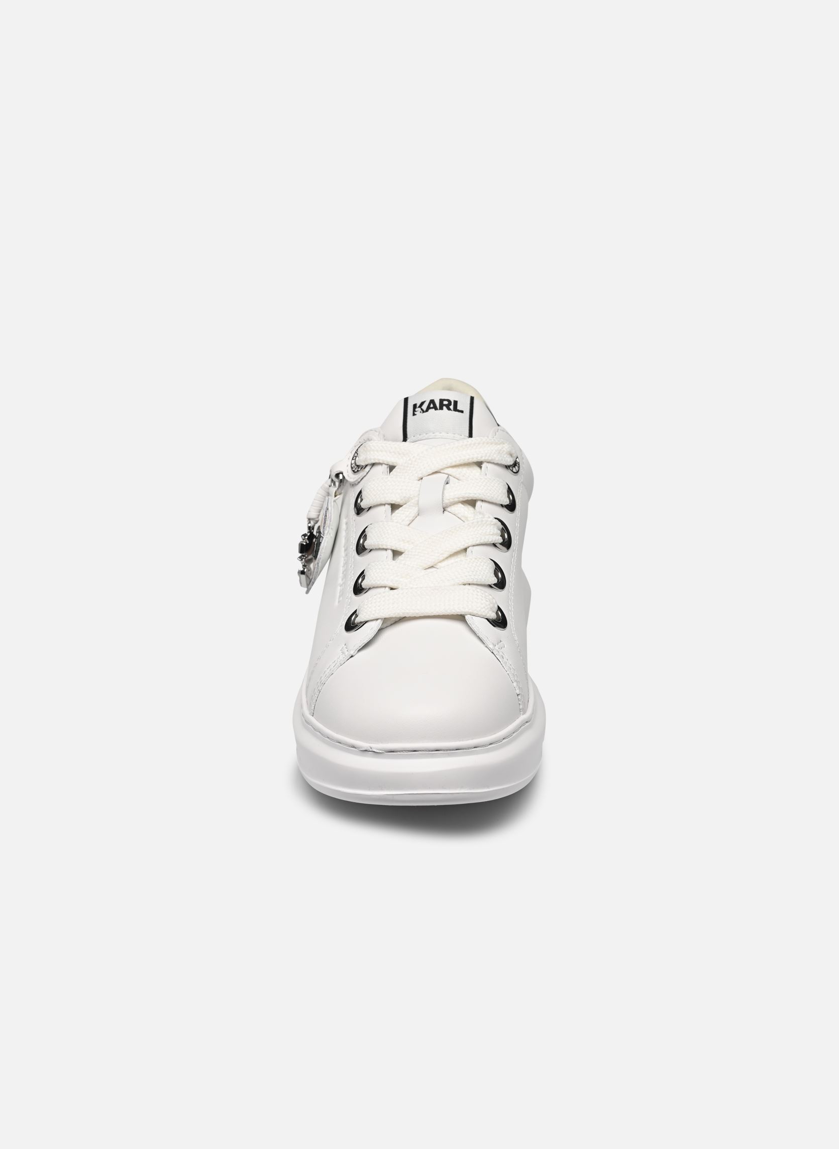 Baskets basses KAPRI Karl Twin Pendant Lo femme blanc Karl Lagerfeld Baskets basses KAPRI Karl Twin Pendant Lo femme blanc White Lthr