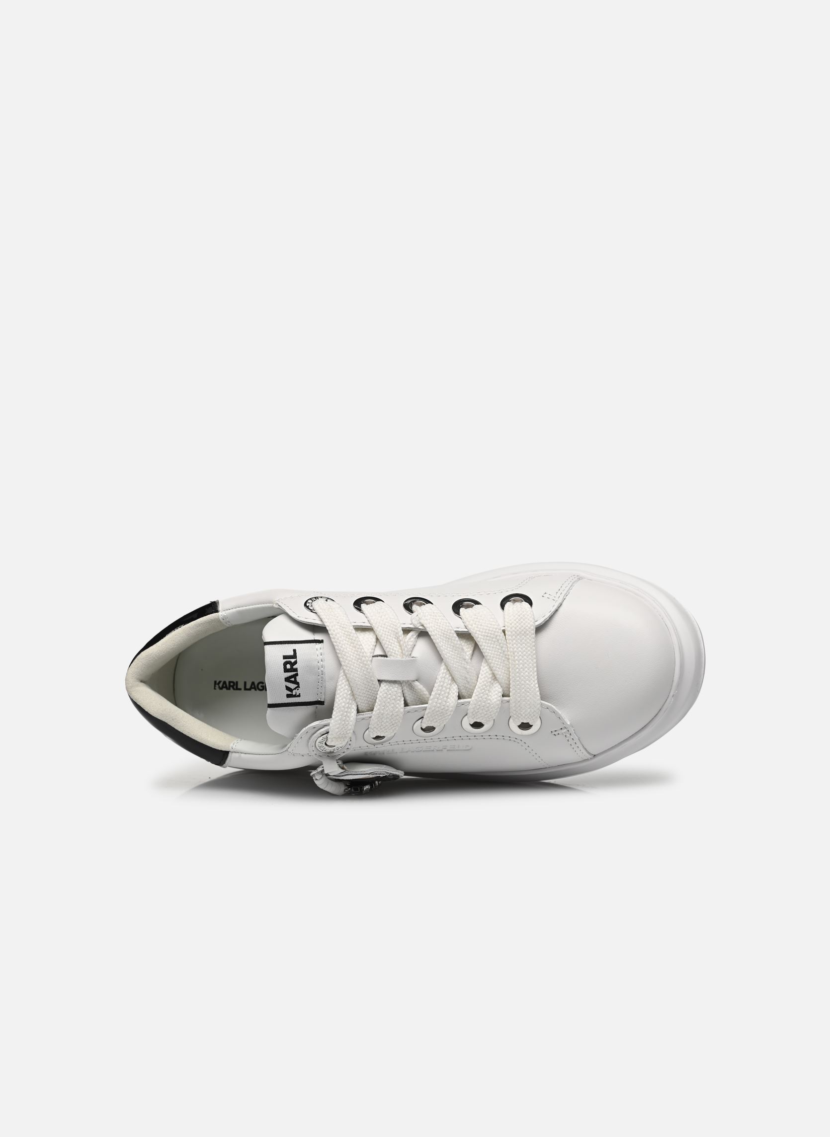 Baskets basses KAPRI Karl Twin Pendant Lo femme blanc Karl Lagerfeld Baskets basses KAPRI Karl Twin Pendant Lo femme blanc White Lthr