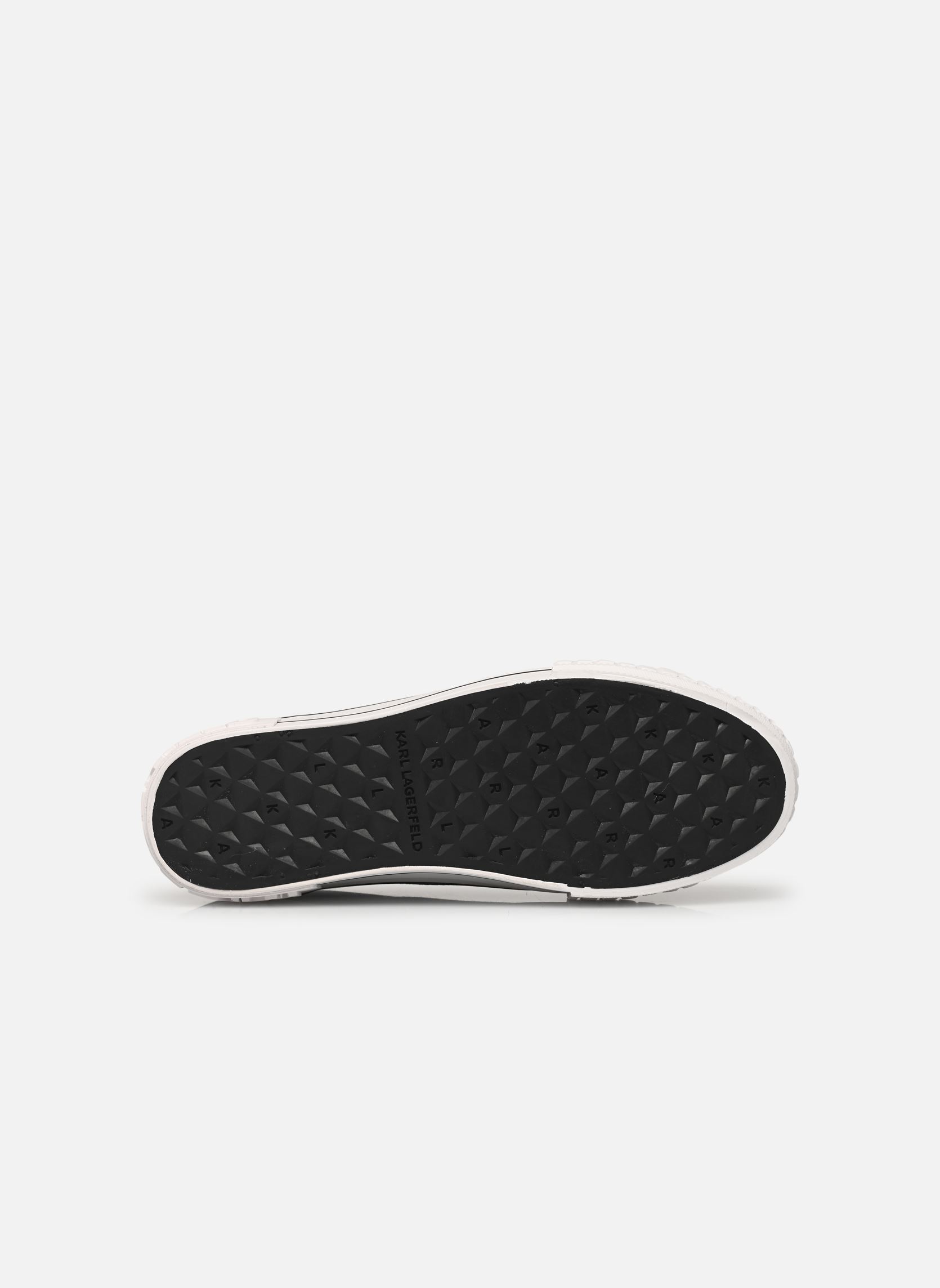 Baskets montantes KAMPUS MAX NFT Patch Hi Lace femme noir Karl Lagerfeld Baskets montantes KAMPUS MAX NFT Patch Hi Lace femme noir Black Canvas