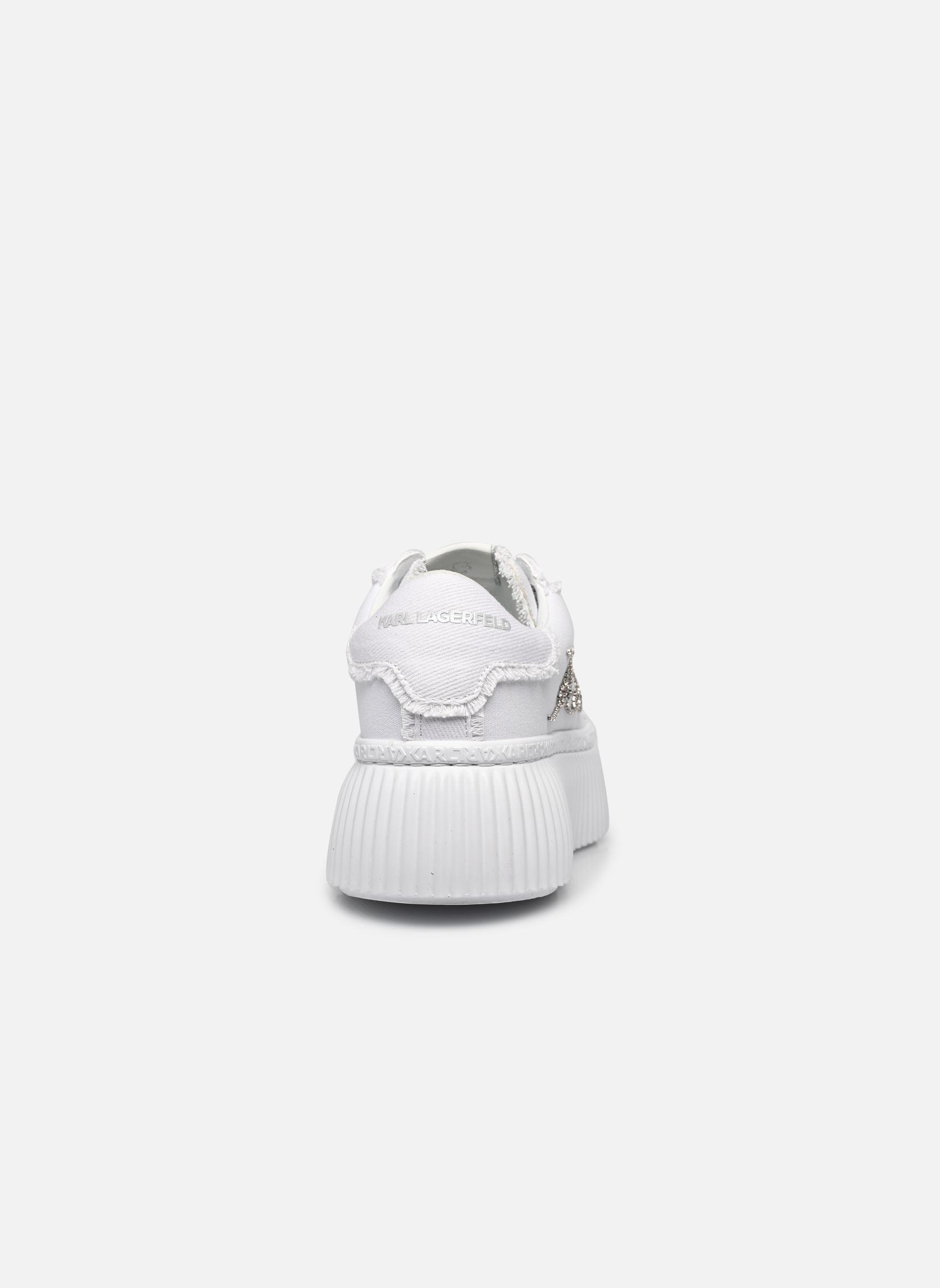 Niedrige Sneaker KREEPER LO Signia Lo Lace damen weiß Karl Lagerfeld Niedrige Sneaker KREEPER LO Signia Lo Lace damen weiß White Denim w/Silver