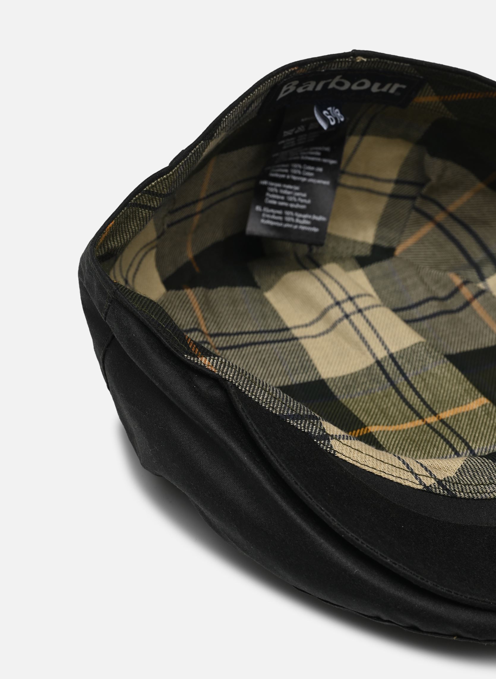 Chapeaux WAX FLAT CAP noir Barbour Chapeaux WAX FLAT CAP noir Sage