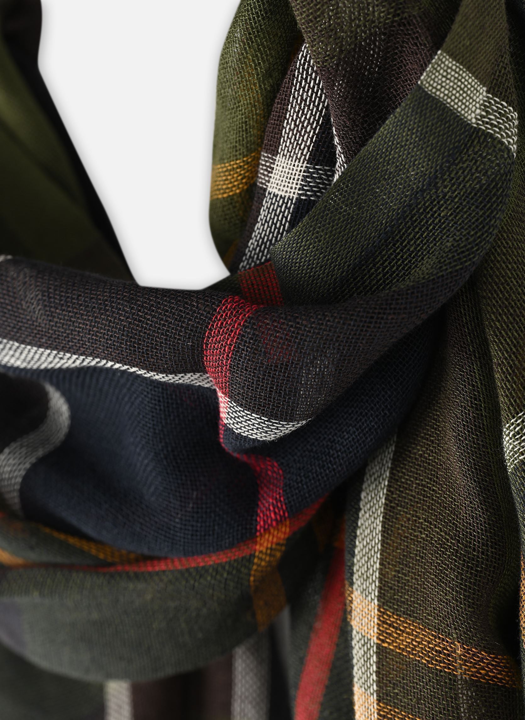 Echarpes WELTON TARTAN SCARF homme vert Barbour Echarpes WELTON TARTAN SCARF homme vert CLASSIC TARTAN