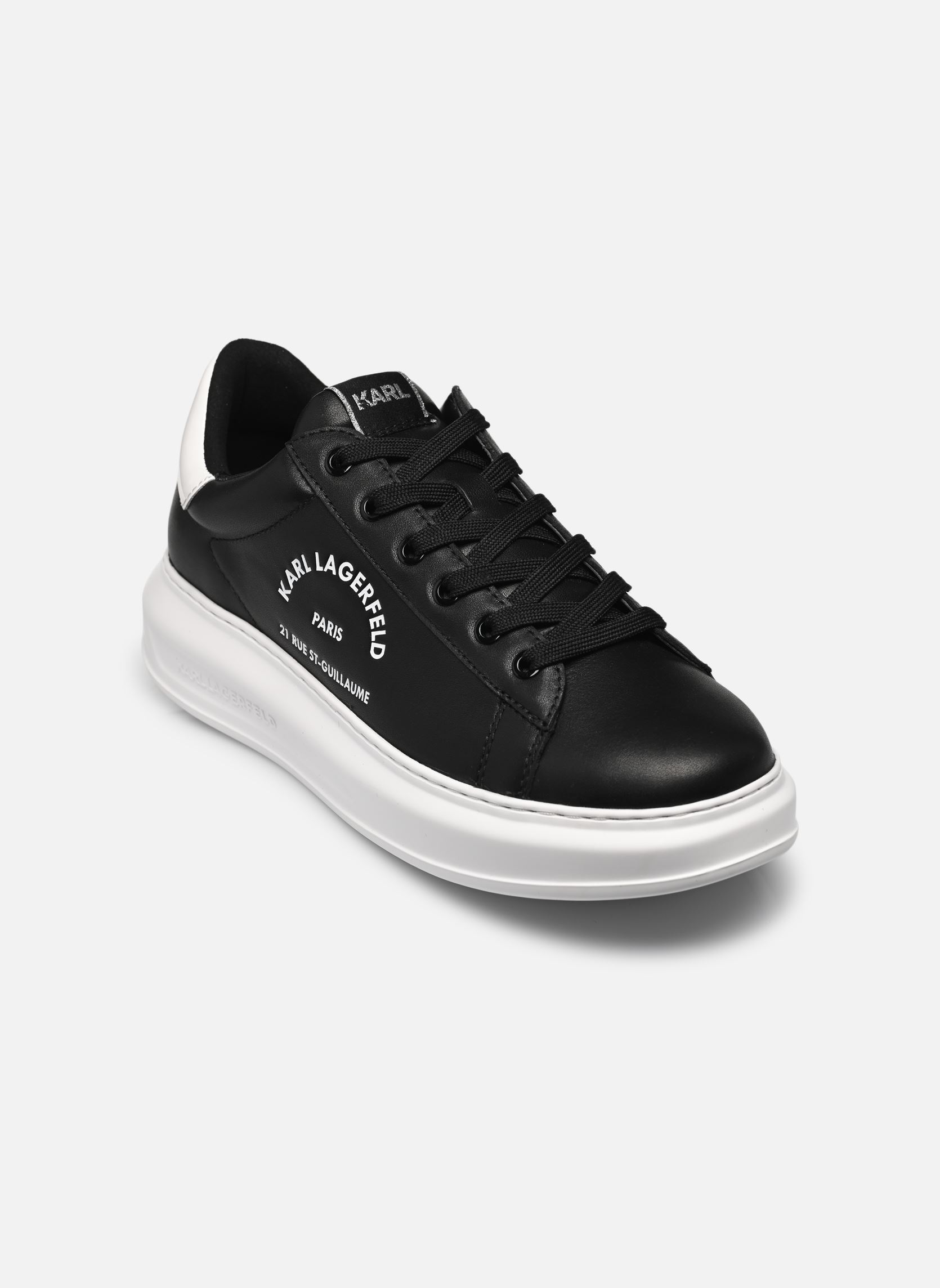 Baskets basses KAPRI MENS Maison Karl Lace N homme noir Karl Lagerfeld Baskets basses KAPRI MENS Maison Karl Lace N homme noir Black Lthr
