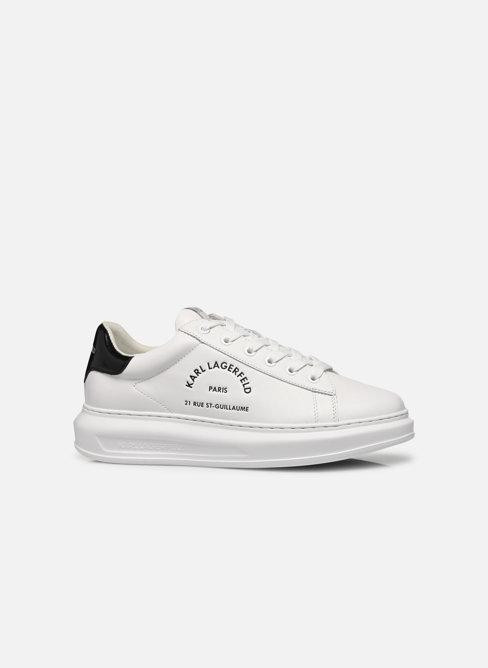 Baskets basses KAPRI MENS Maison Karl Lace N homme blanc Karl Lagerfeld Baskets basses KAPRI MENS Maison Karl Lace N homme blanc White Lthr