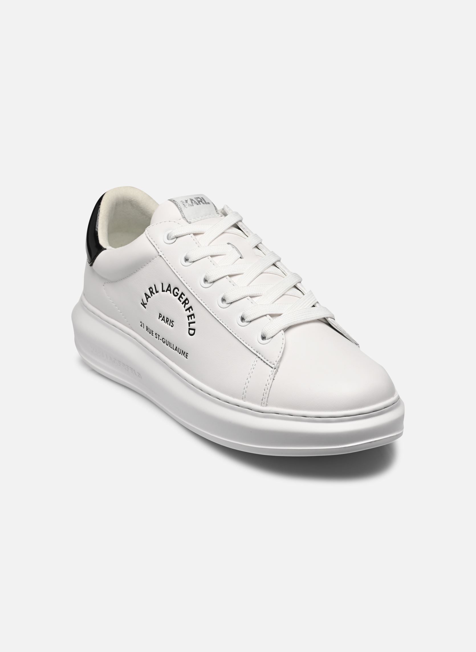 Baskets basses KAPRI MENS Maison Karl Lace N homme blanc Karl Lagerfeld Baskets basses KAPRI MENS Maison Karl Lace N homme blanc White Lthr