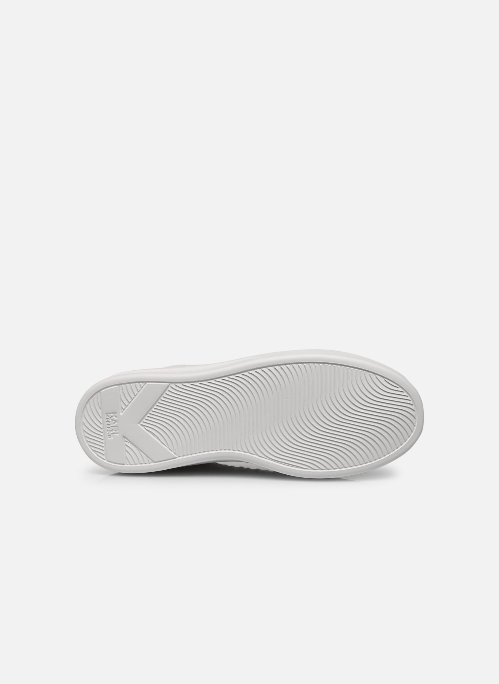 Baskets basses KAPRI MENS Monogram Emboss Lo N homme blanc Karl Lagerfeld Baskets basses KAPRI MENS Monogram Emboss Lo N homme blanc White Lthr / Mono