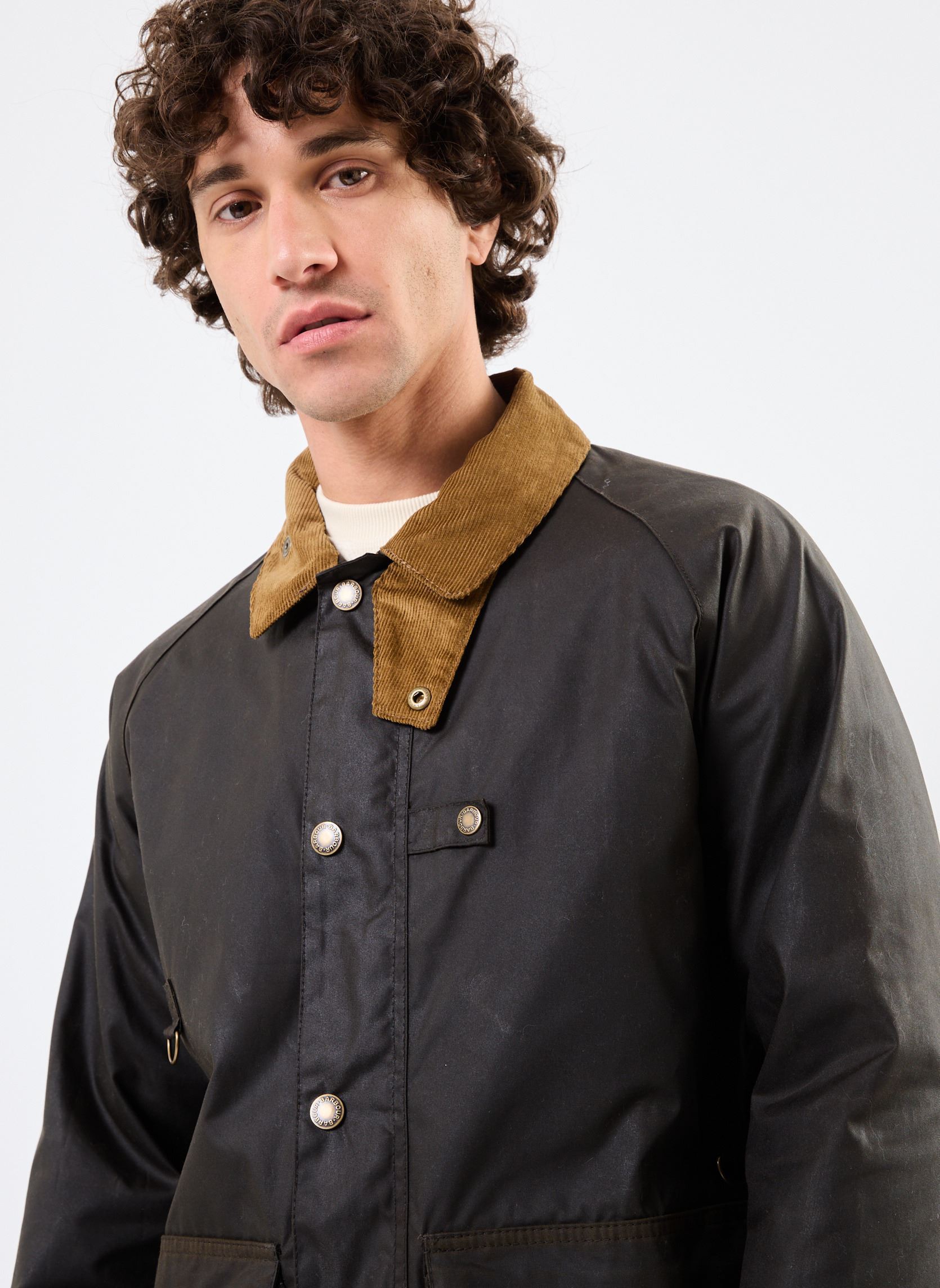 Parkas UTILITY SPEY WAX homme vert Barbour Parkas UTILITY SPEY WAX homme vert Olive