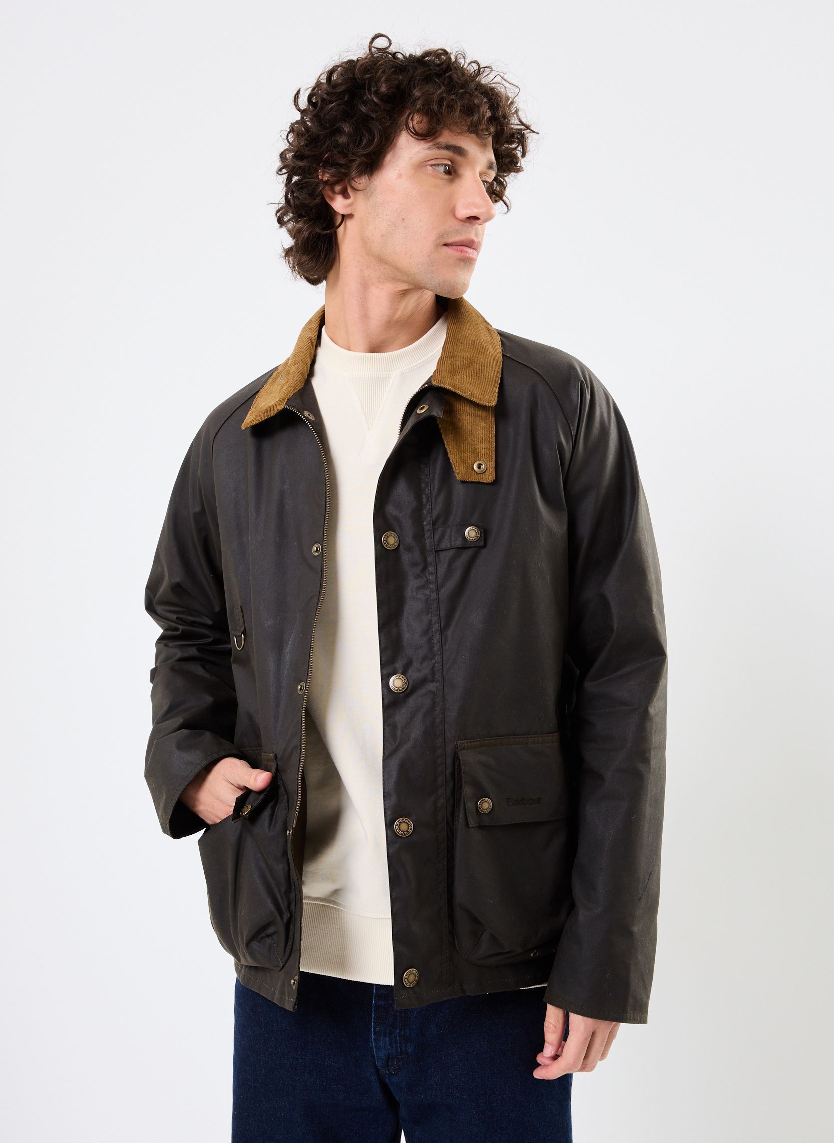 Parkas UTILITY SPEY WAX homme vert Barbour Parkas UTILITY SPEY WAX homme vert Olive