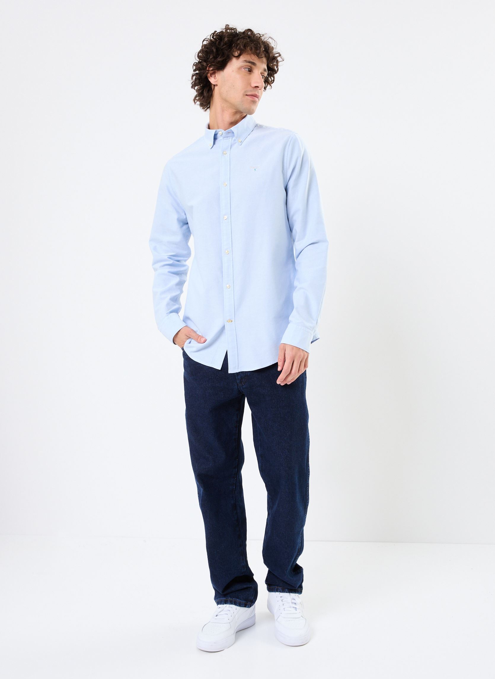 Chemises OXTOWN TAILORED SHIRT homme bleu Barbour Chemises OXTOWN TAILORED SHIRT homme bleu SKY