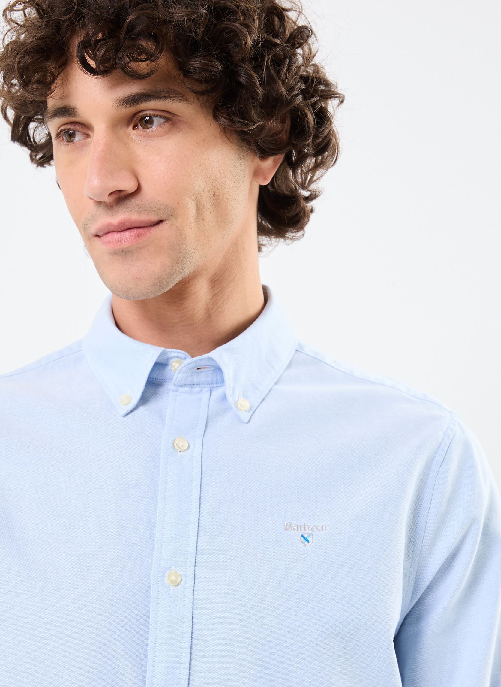 Chemises OXTOWN TAILORED SHIRT homme bleu Barbour Chemises OXTOWN TAILORED SHIRT homme bleu SKY