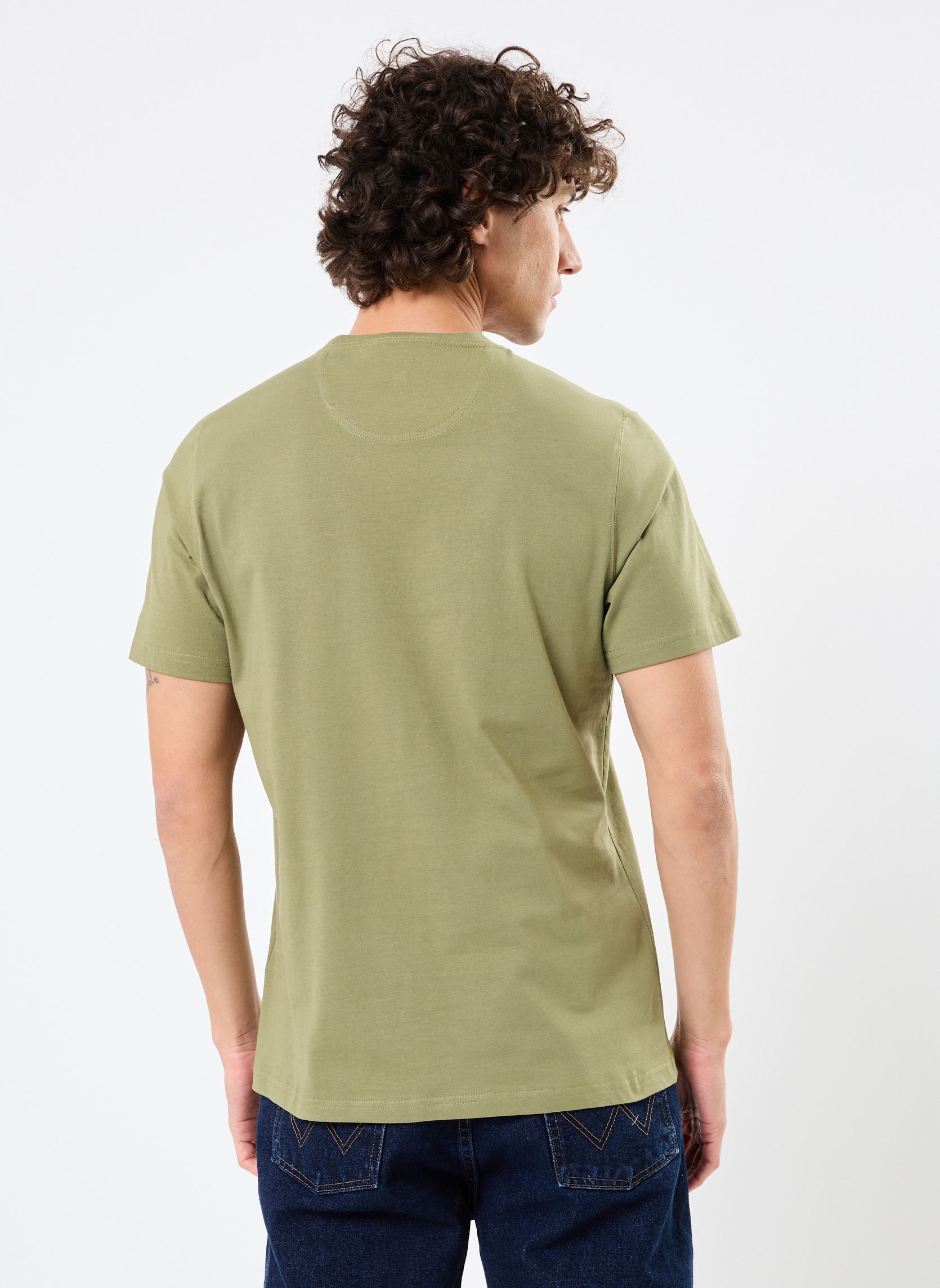 Tee-shirts manches courtes ESSENTIAL SPORTS T-SHIRT homme vert Barbour Tee-shirts manches courtes ESSENTIAL SPORTS T-SHIRT homme vert BURNT OLIVE