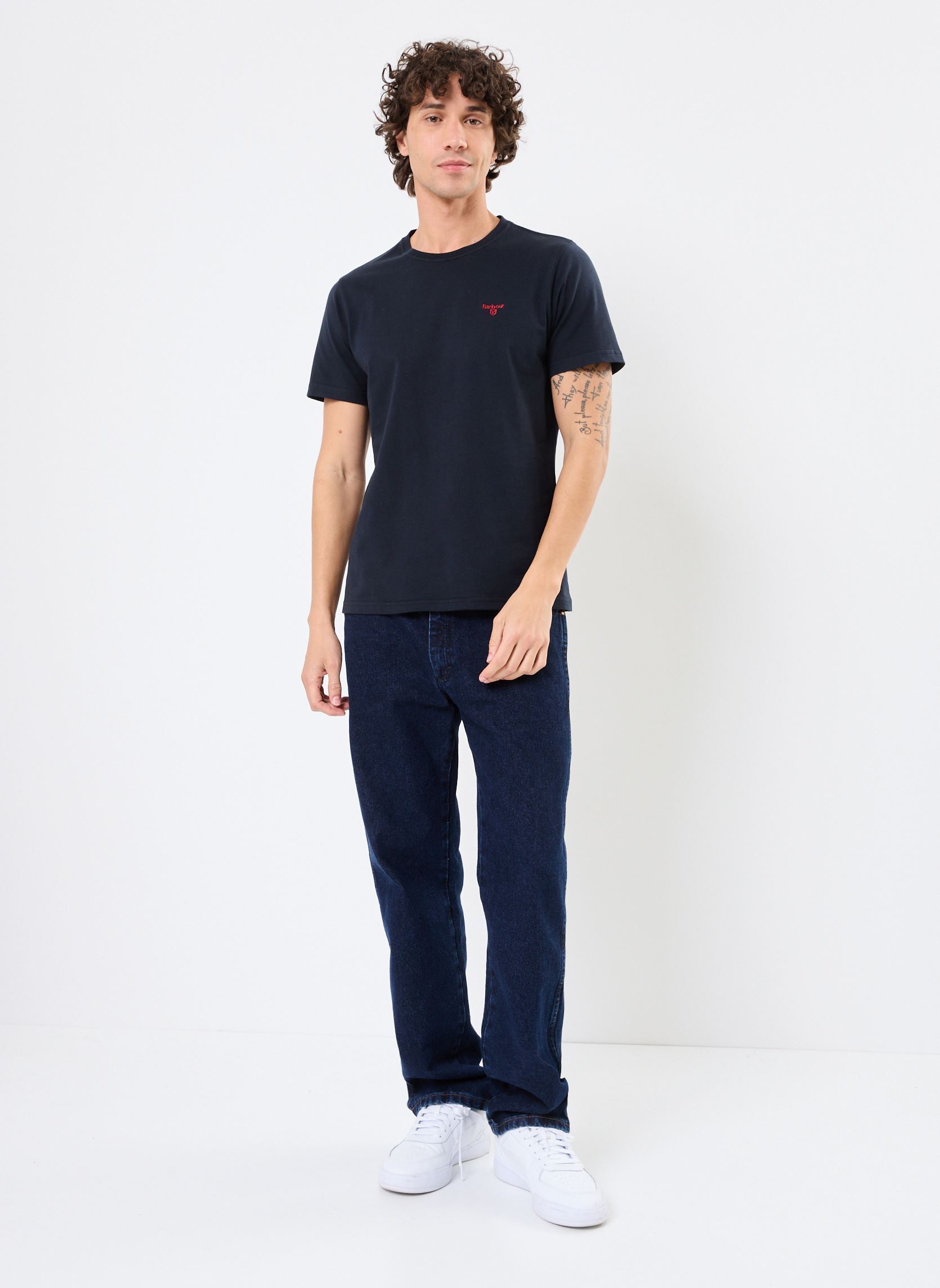 Tee-shirts manches courtes ESSENTIAL SPORTS T-SHIRT homme bleu Barbour Tee-shirts manches courtes ESSENTIAL SPORTS T-SHIRT homme bleu NAVY