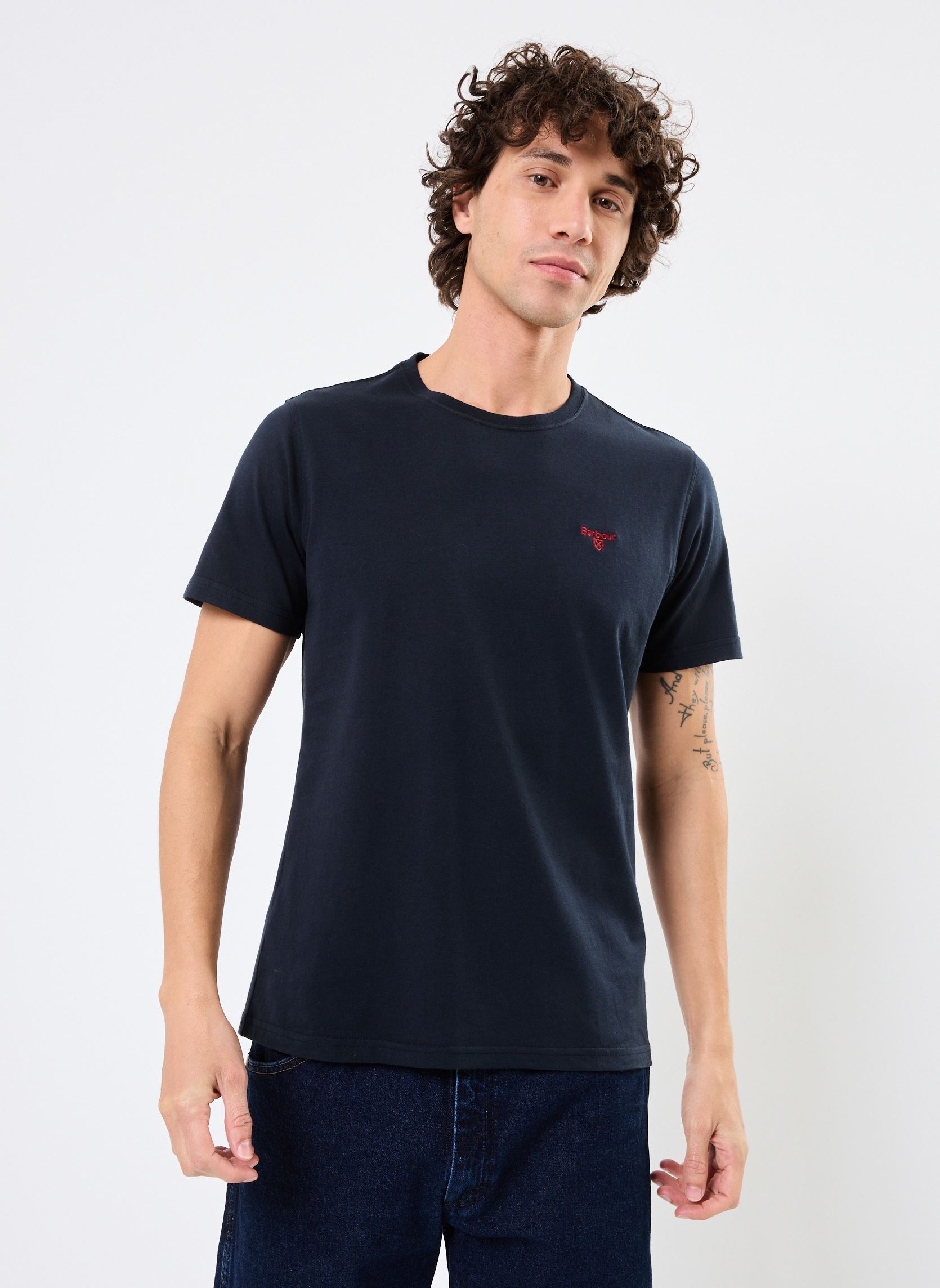 Tee-shirts manches courtes ESSENTIAL SPORTS T-SHIRT homme bleu Barbour Tee-shirts manches courtes ESSENTIAL SPORTS T-SHIRT homme bleu NAVY