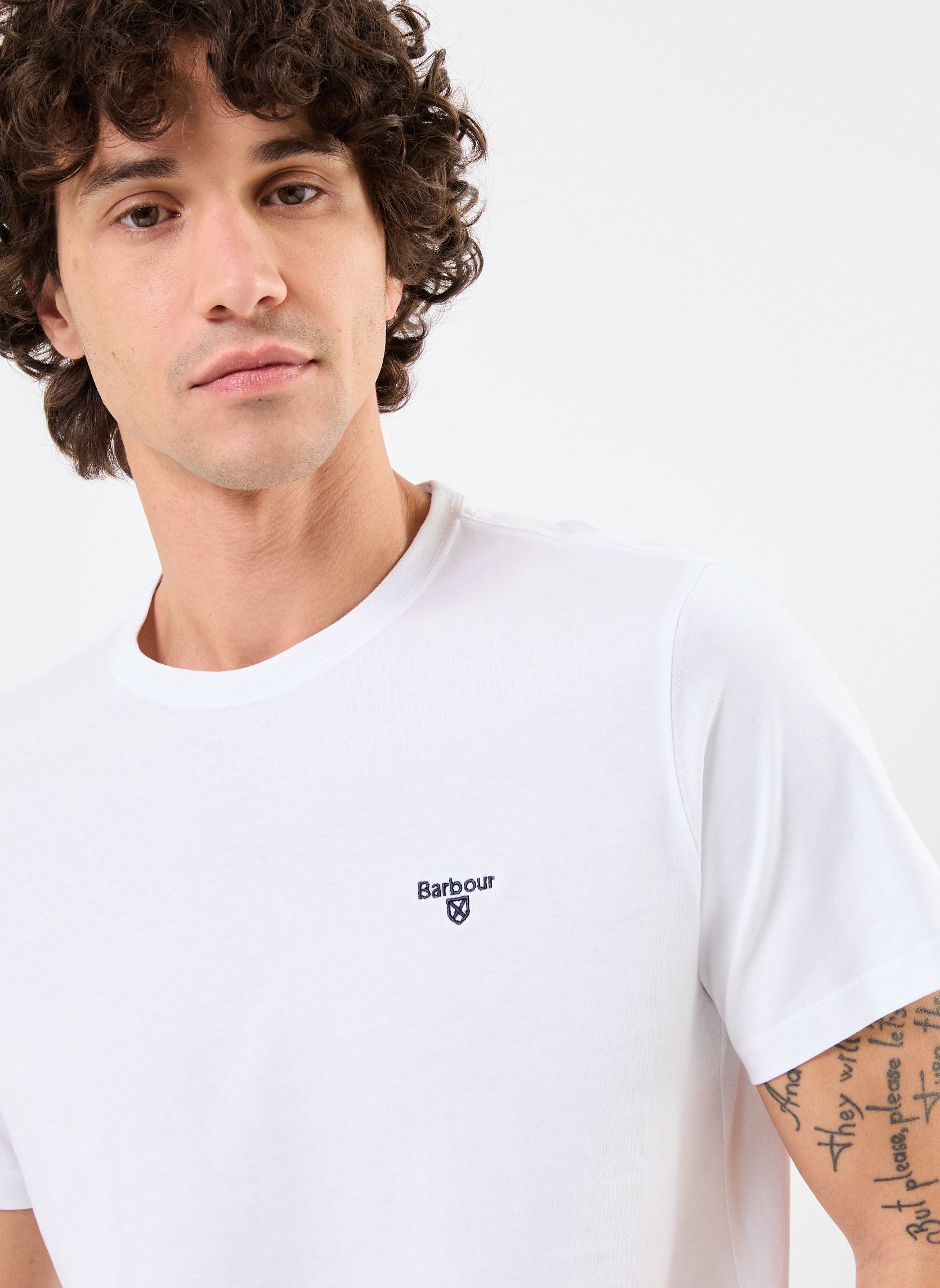 Tee-shirts manches courtes ESSENTIAL SPORTS T-SHIRT homme blanc Barbour Tee-shirts manches courtes ESSENTIAL SPORTS T-SHIRT homme blanc WHITE