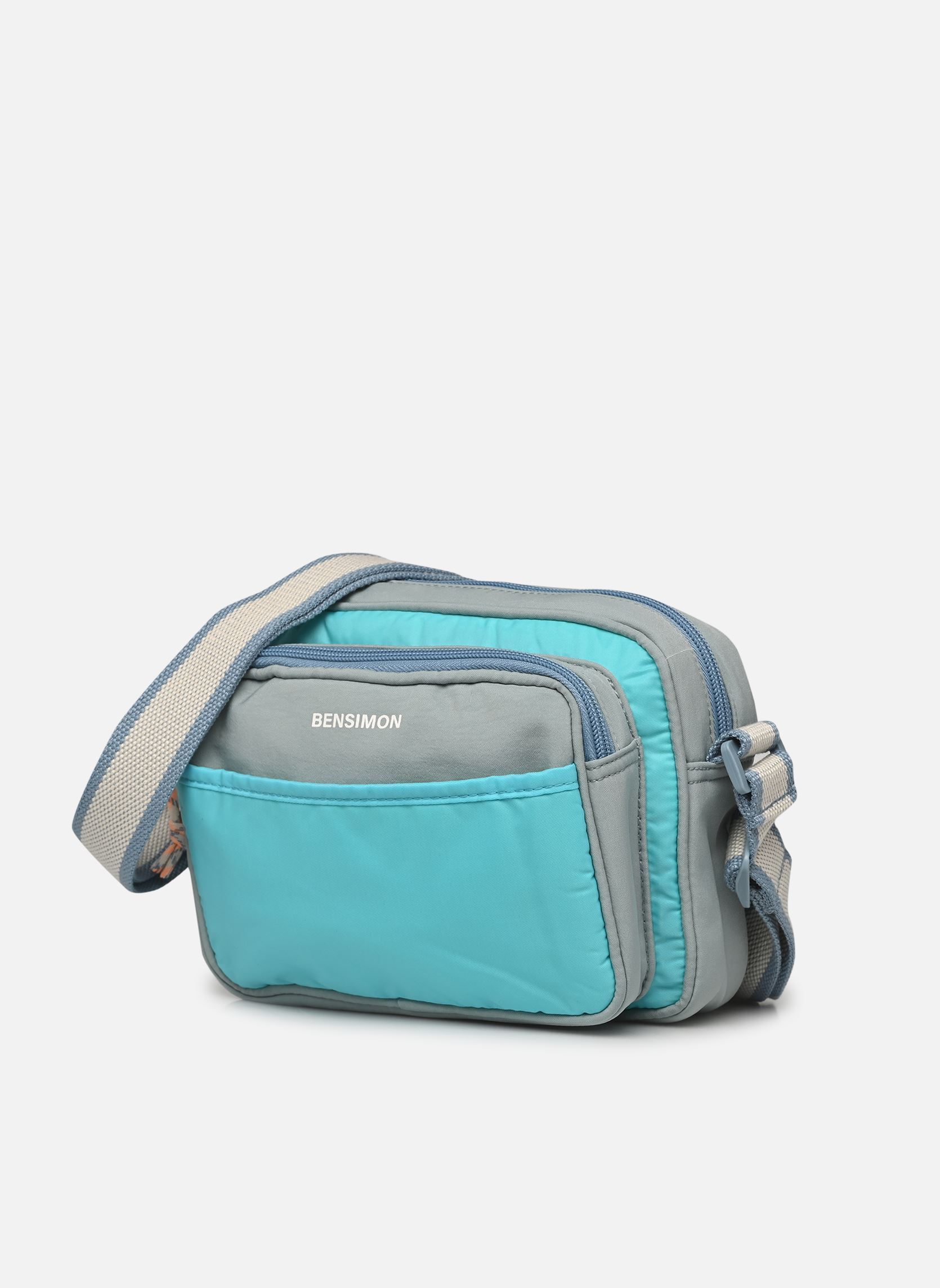 Umhängetaschen SMALL BESACE MAIDSTONE damen blau Bensimon Umhängetaschen SMALL BESACE MAIDSTONE damen blau Bleu gris