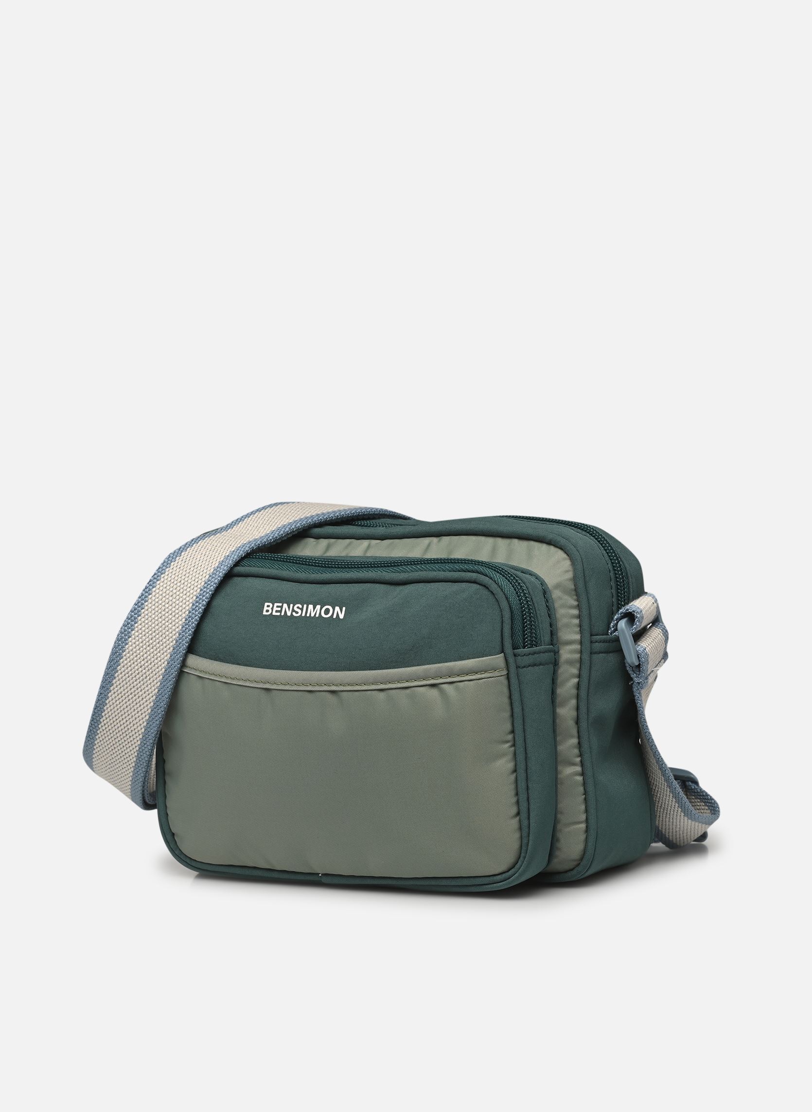 Sacs bandoulière SMALL BESACE MAIDSTONE femme vert Bensimon Sacs bandoulière SMALL BESACE MAIDSTONE femme vert Sauge