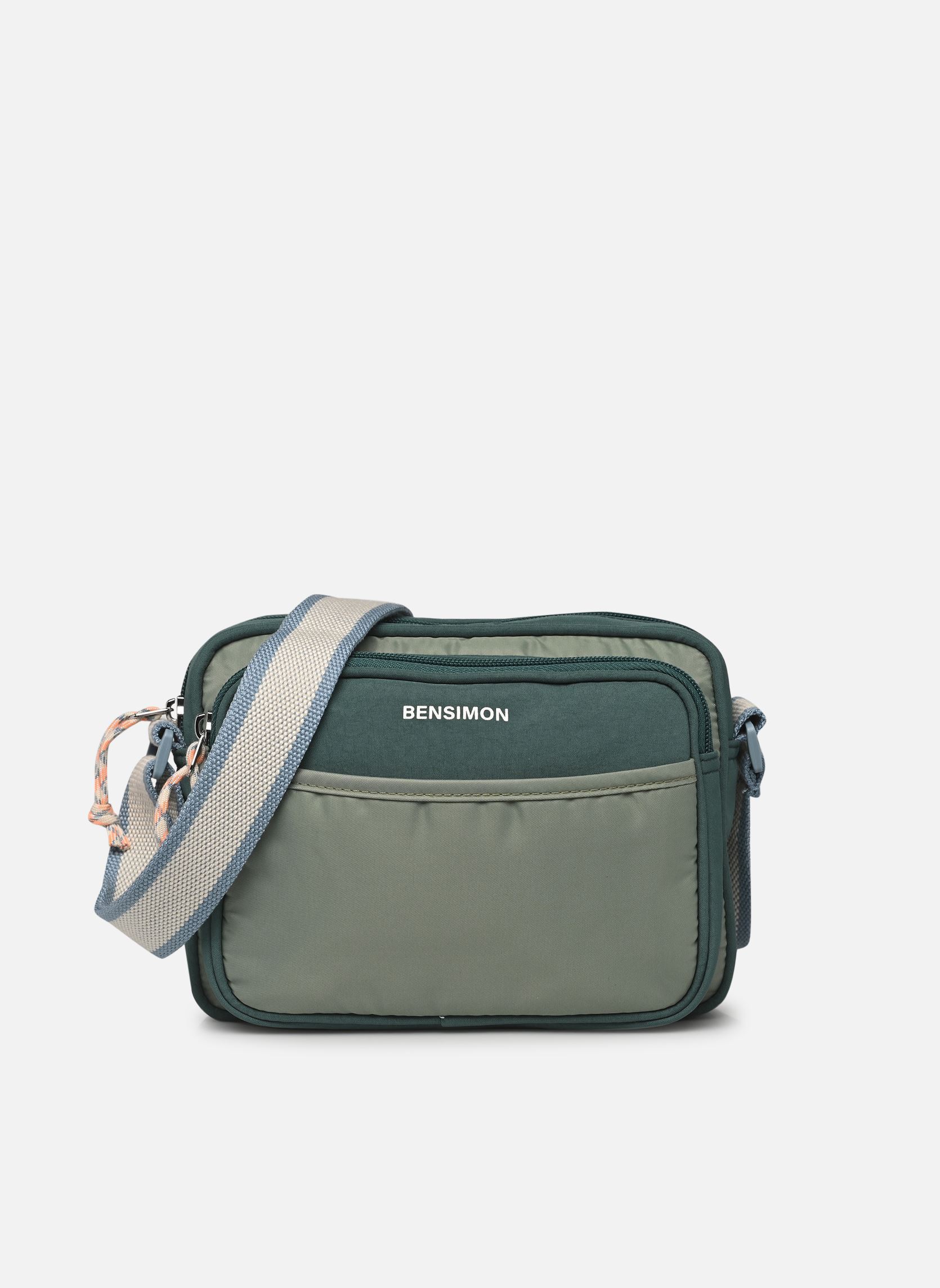 Sacs bandoulière SMALL BESACE MAIDSTONE femme vert Bensimon Sacs bandoulière SMALL BESACE MAIDSTONE femme vert Sauge