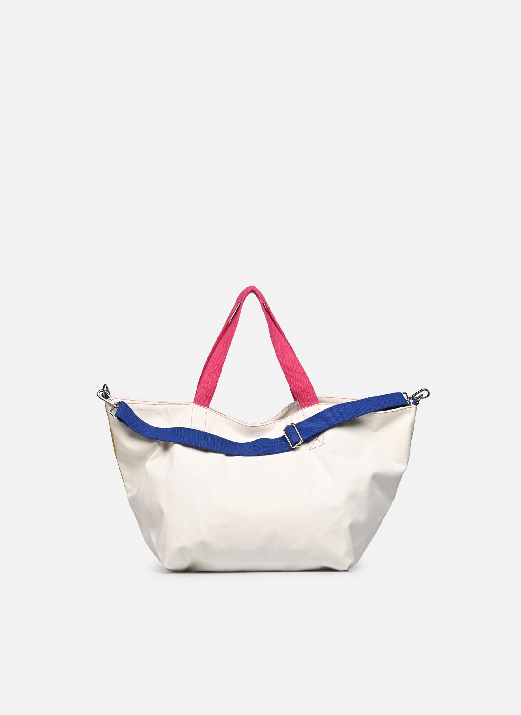 Schoudertassen SHOP.BAG NELLORE L dames wit Bensimon Schoudertassen SHOP.BAG NELLORE L dames wit Ecru