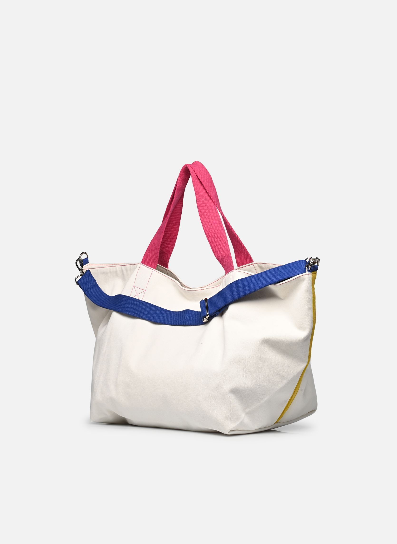 Schoudertassen SHOP.BAG NELLORE L dames wit Bensimon Schoudertassen SHOP.BAG NELLORE L dames wit Ecru