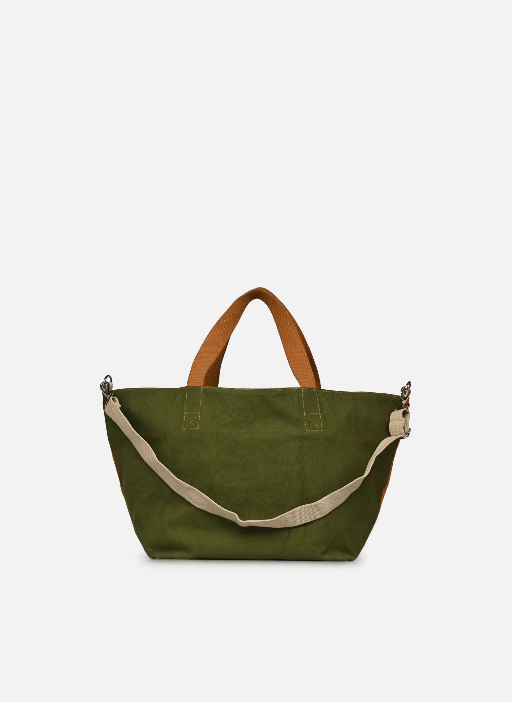 Sacs bandoulière SHOP.BAG NELLORE L femme vert Bensimon Sacs bandoulière SHOP.BAG NELLORE L femme vert Kaki