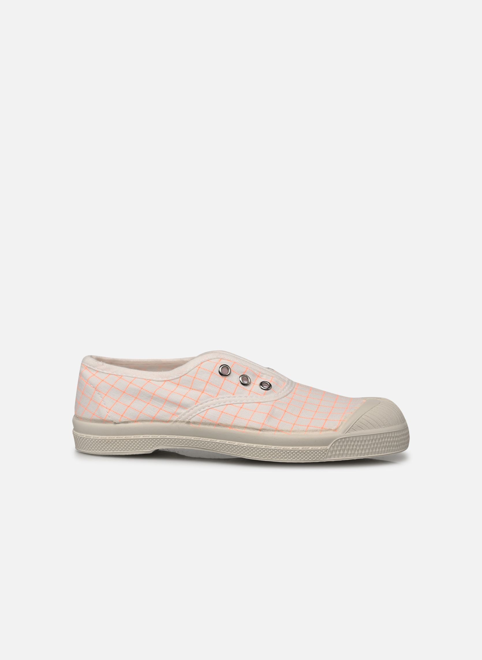 Niedrige Sneaker Elly Enfant Neon Checks weiß Bensimon Niedrige Sneaker Elly Enfant Neon Checks weiß ORANGE FLUO