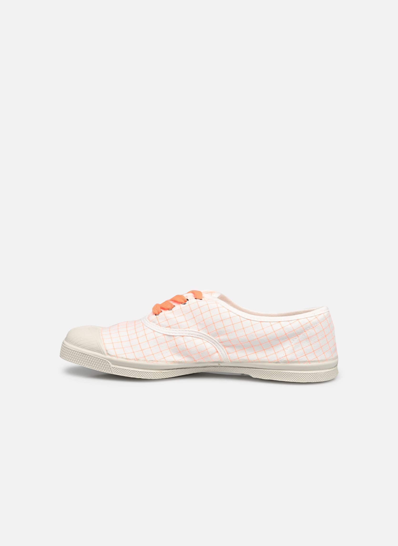 Baskets toile Lacet Femme Neon Checks femme orange Bensimon Baskets toile Lacet Femme Neon Checks femme orange ORANGE FLUO